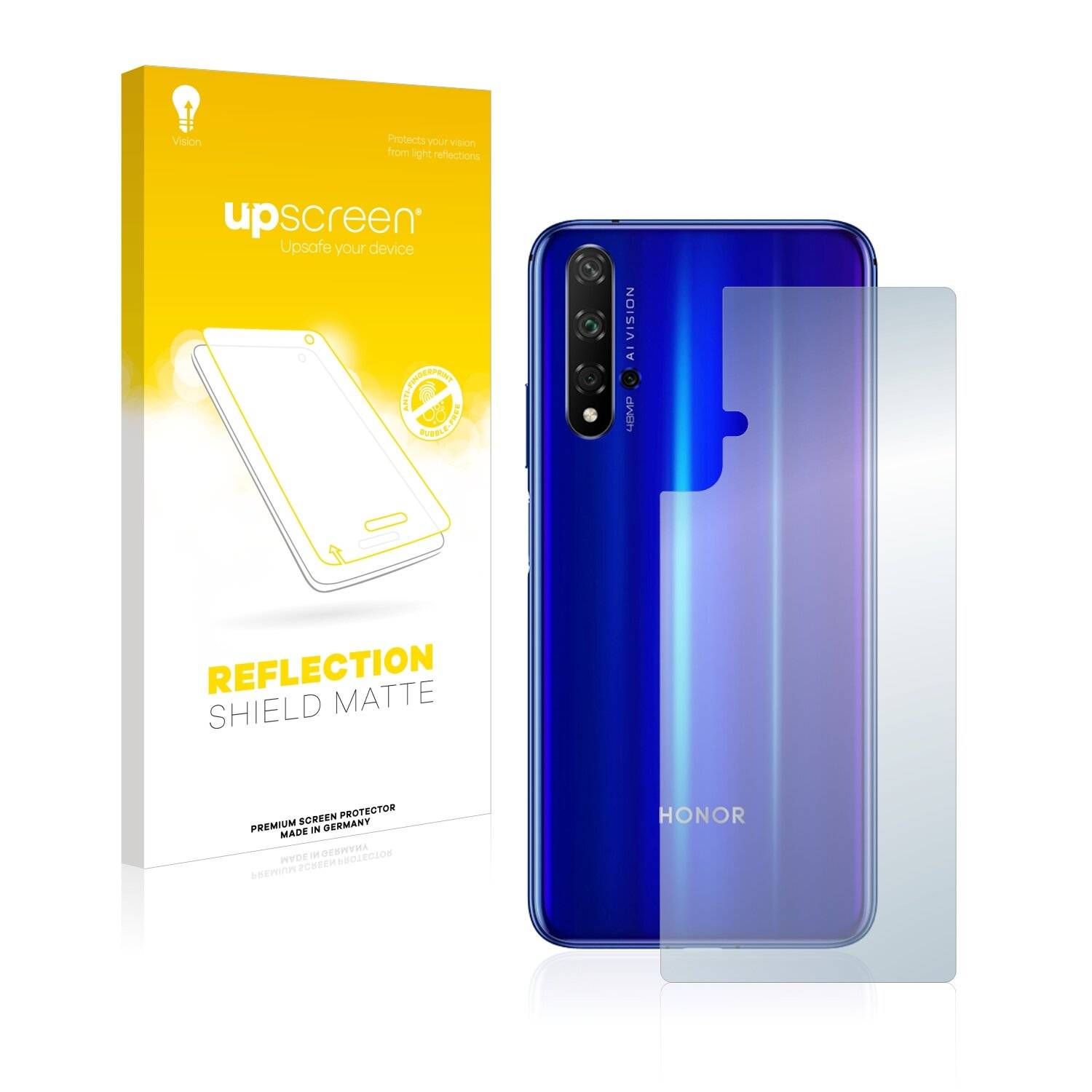 upscreen Reflection Shield Matte Premium Displayschutzfolie für Honor 20S