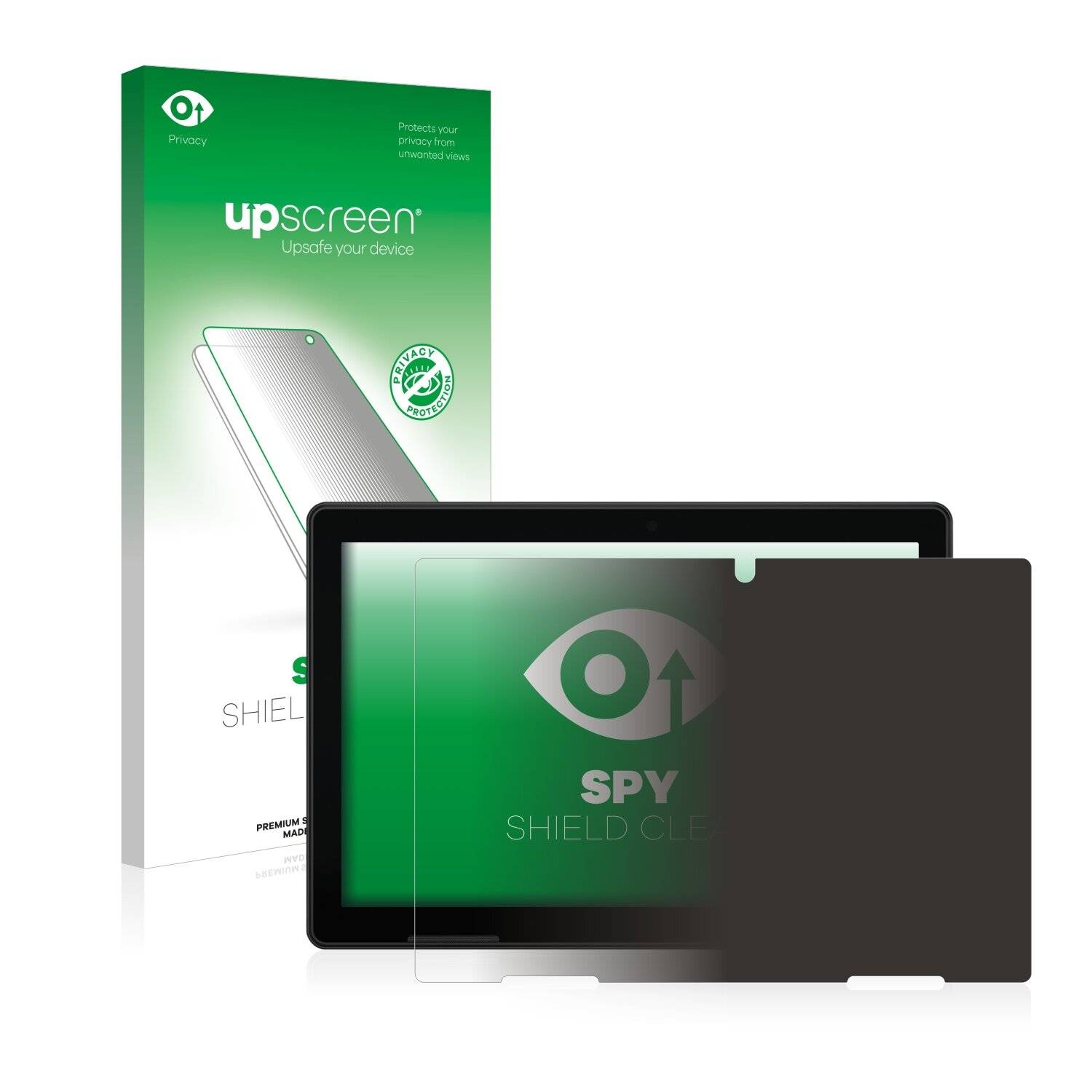 upscreen Spy Shield Clear Premium Blickschutzfolie für Medion Lifetab