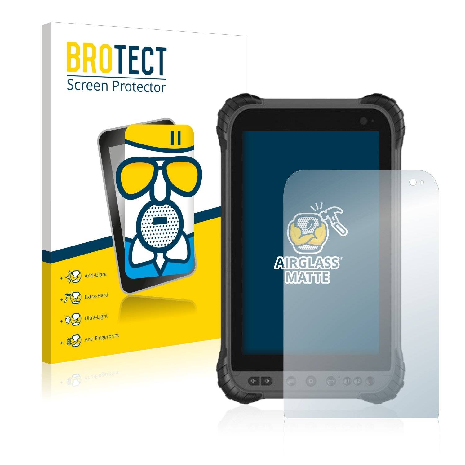 BROTECT AirGlass Matte Schutzglas Folie für Logic Instruments Fieldbook