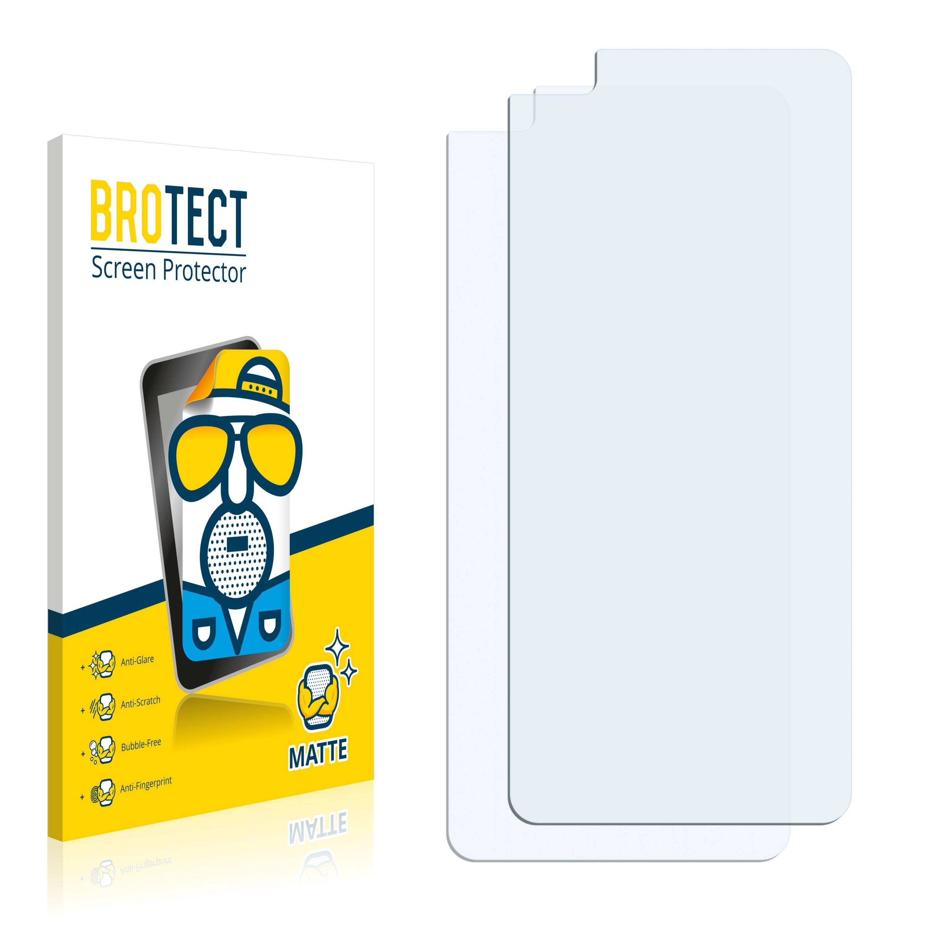 2x BROTECT Matte Displayschutzfolie für Honor Play 4 Pro - Entspiegelt,