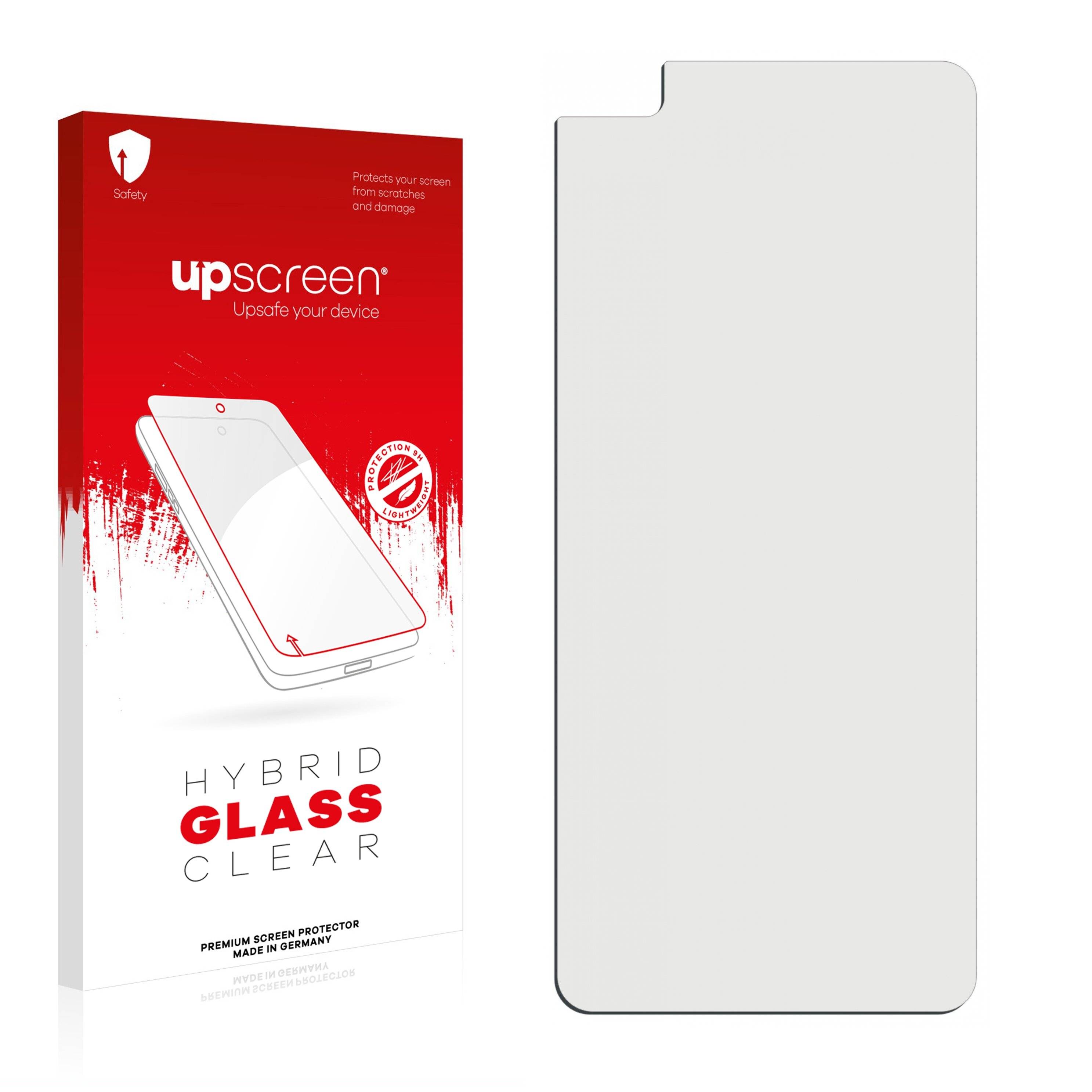 upscreen Hybrid Glass Clear Premium Schutzglas Folie für Honor Play 4