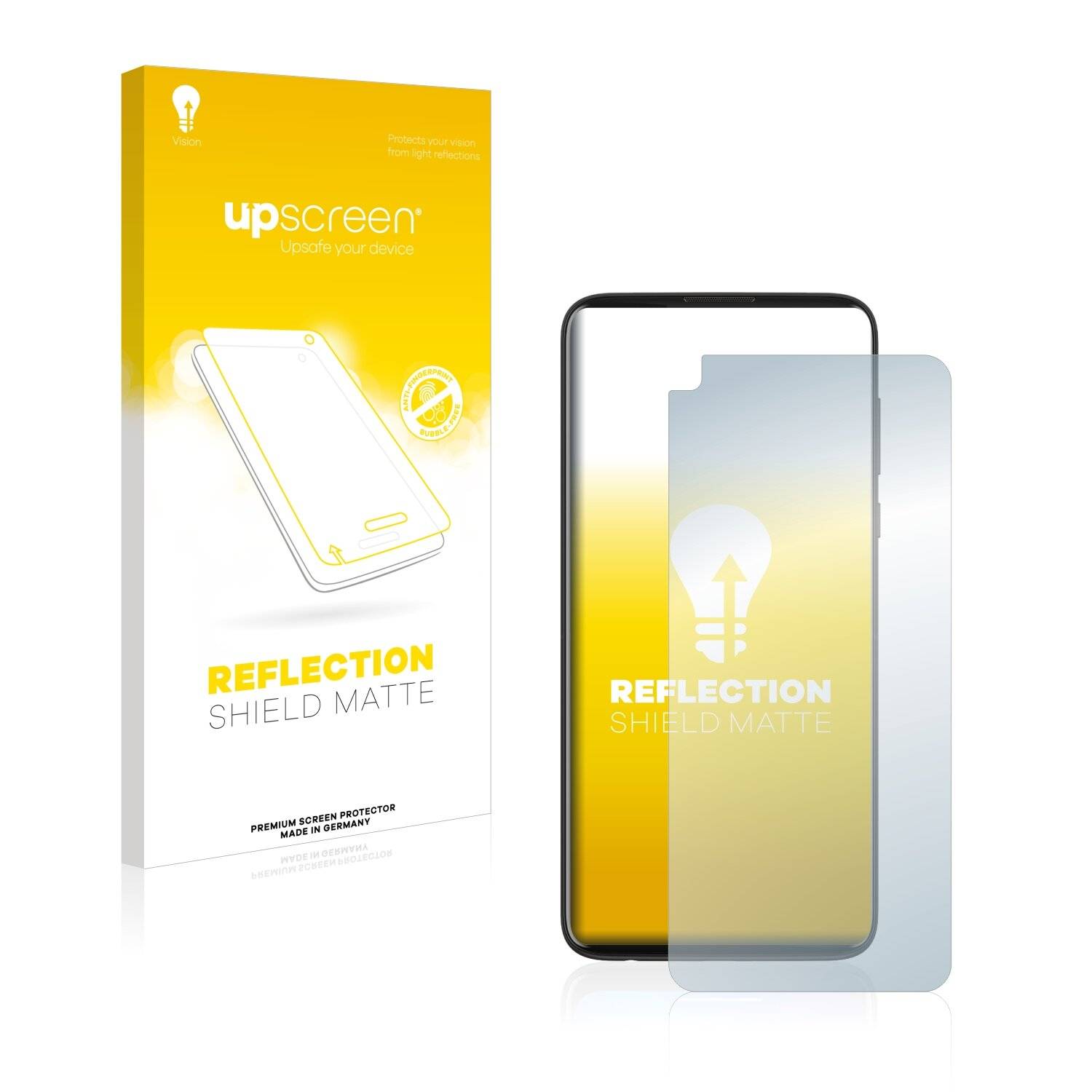 upscreen Reflection Shield Matte Premium Displayschutzfolie für Motorola Moto G Power