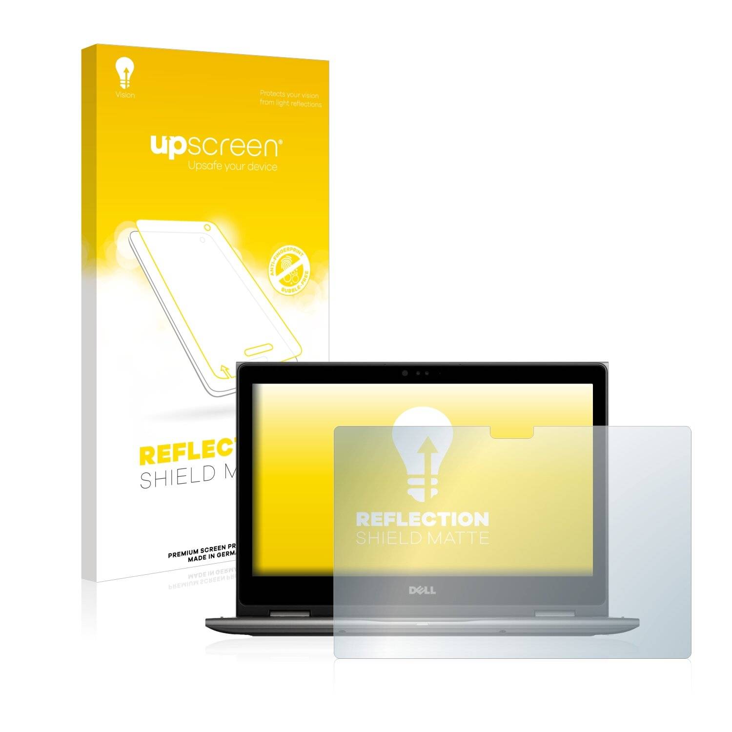 upscreen Reflection Shield Matte Premium Displayschutzfolie für Dell Inspiron 13