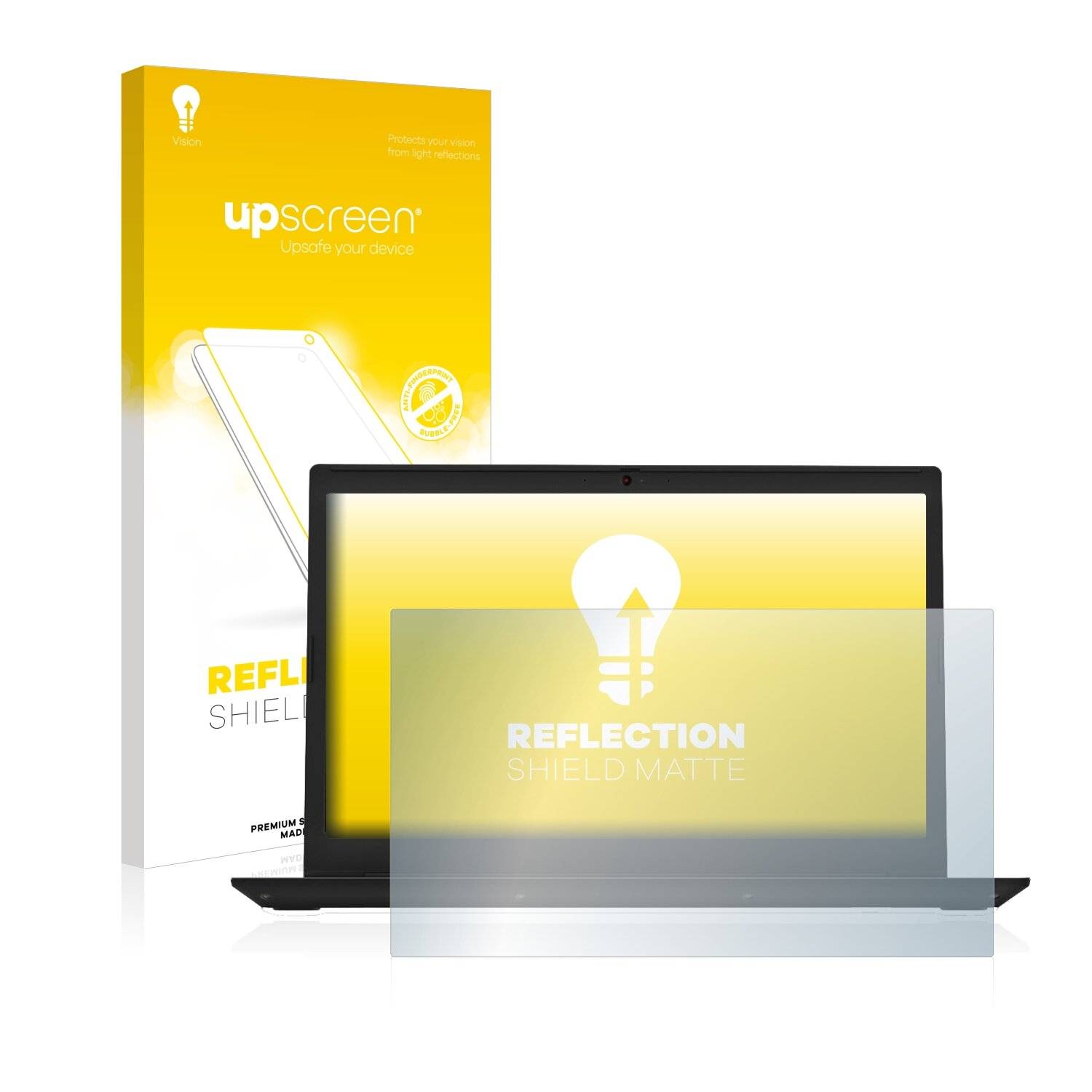 upscreen Reflection Shield Matte Premium Displayschutzfolie für Lenovo V340