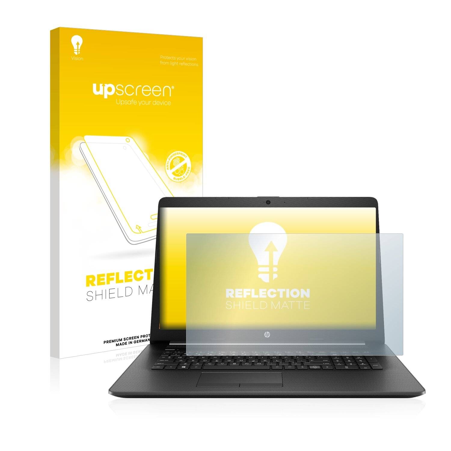 upscreen Reflection Shield Matte Premium Displayschutzfolie für HP
