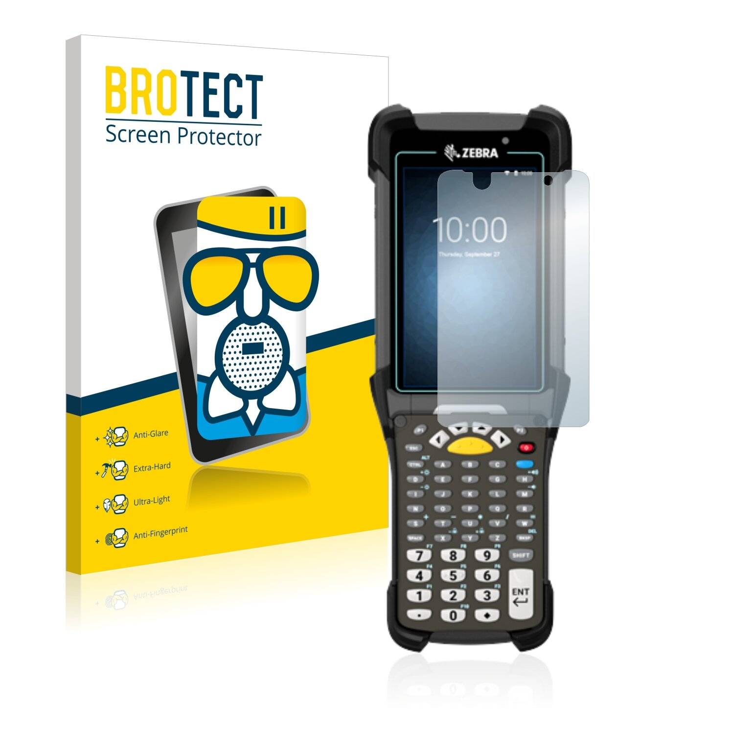 BROTECT AirGlass Matte Schutzglas Folie für Zebra