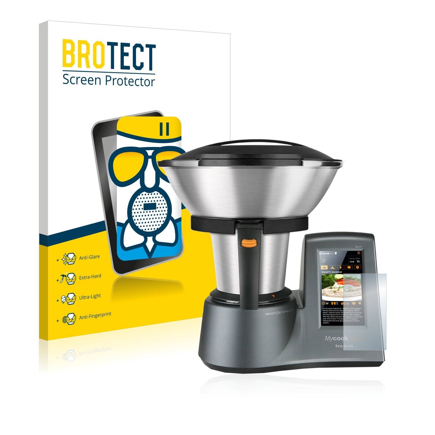 BROTECT AirGlass Matte Schutzglas Folie für Taurus Mycook