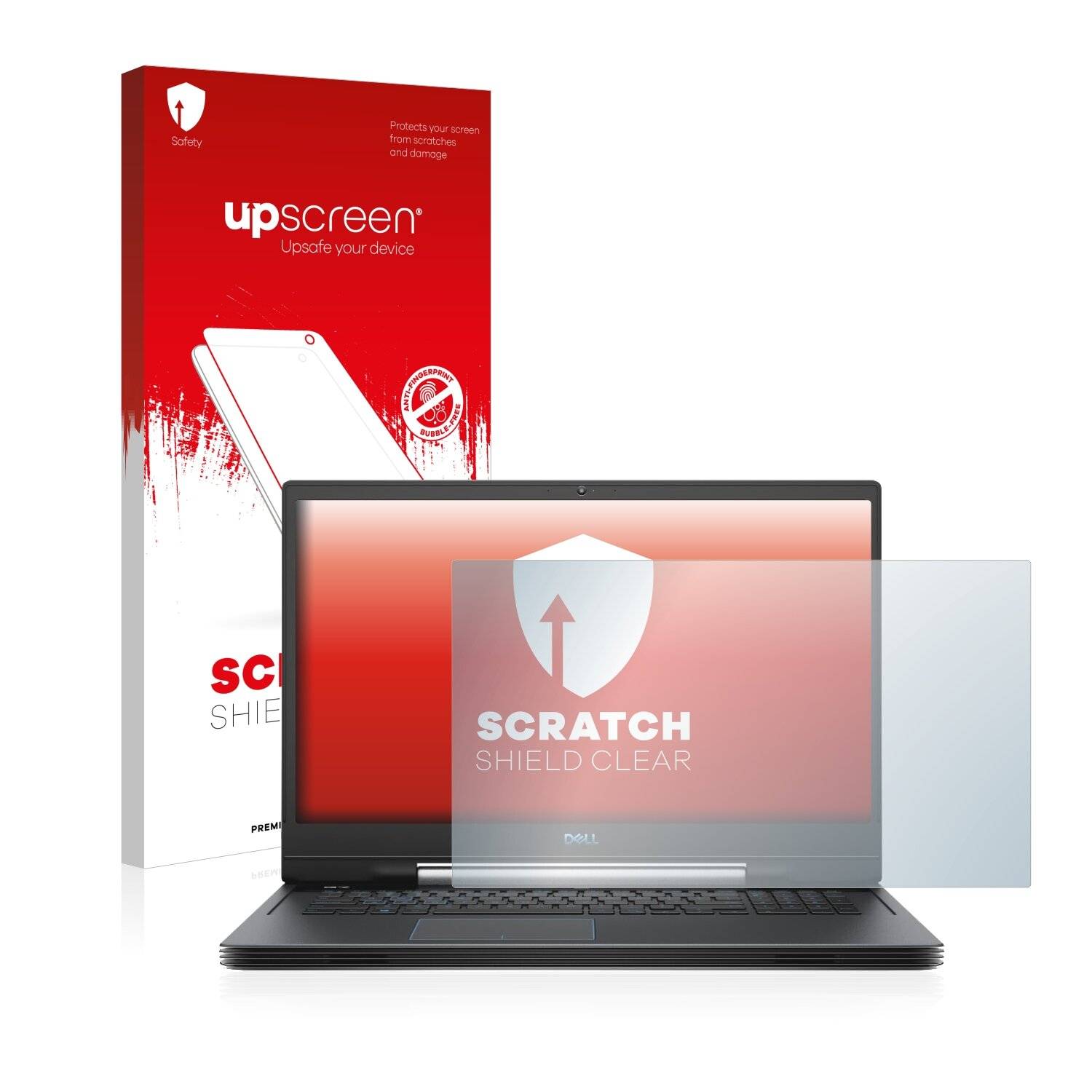 upscreen Scratch Shield Clear Premium Displayschutzfolie für Dell G7