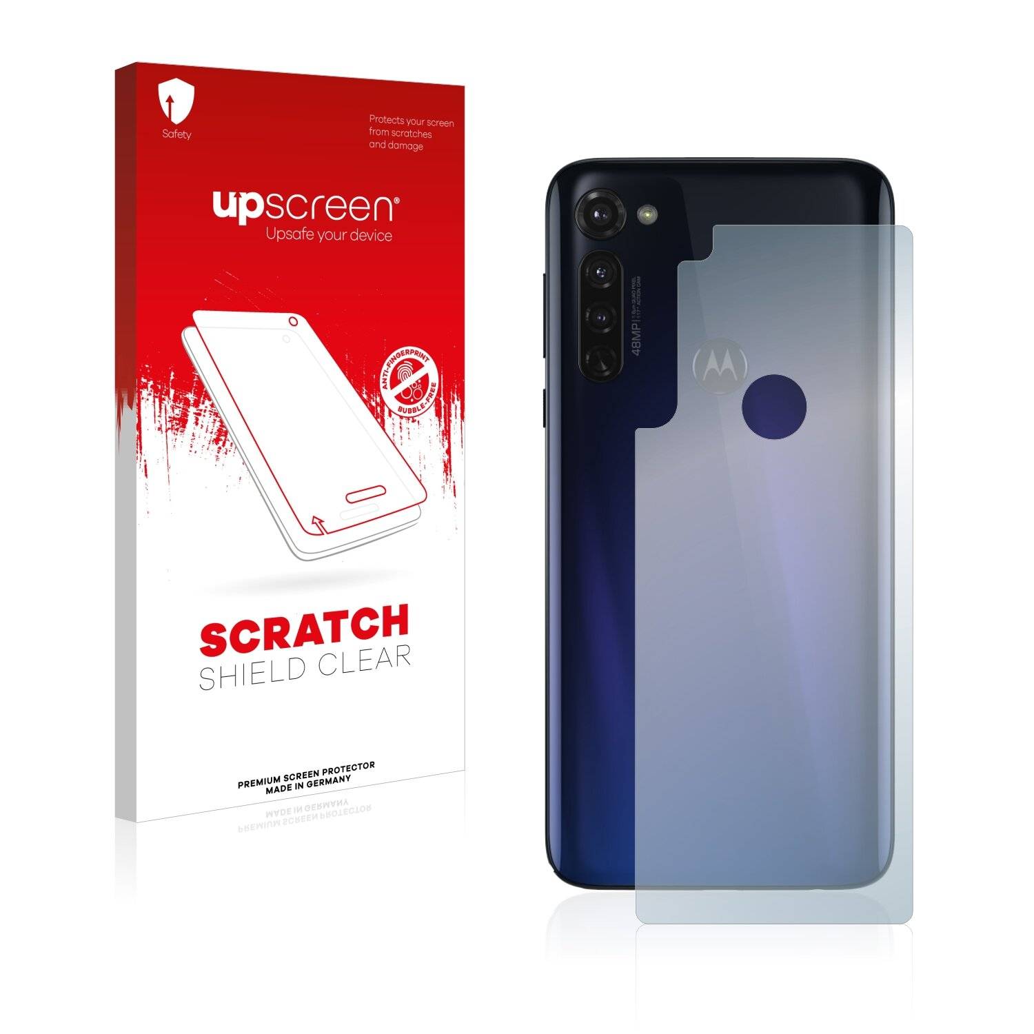 upscreen Scratch Shield Clear Premium Displayschutzfolie für Motorola Moto G Stylus