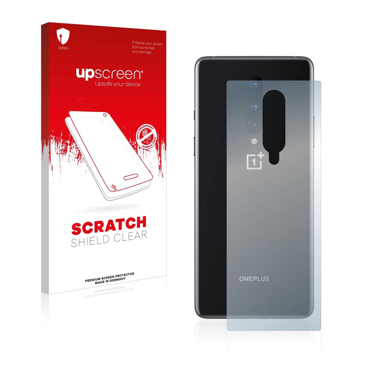 upscreen Scratch Shield Clear Premium Displayschutzfolie für OnePlus 8