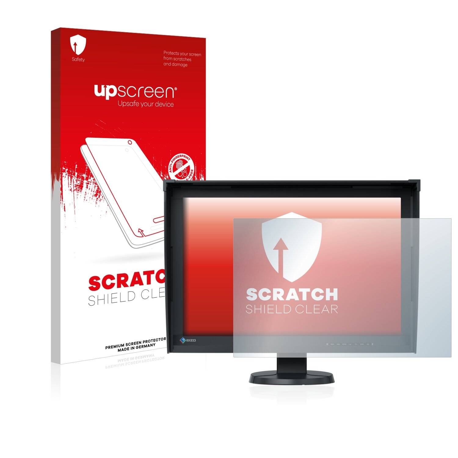 upscreen Scratch Shield Clear Premium Displayschutzfolie für Eizo