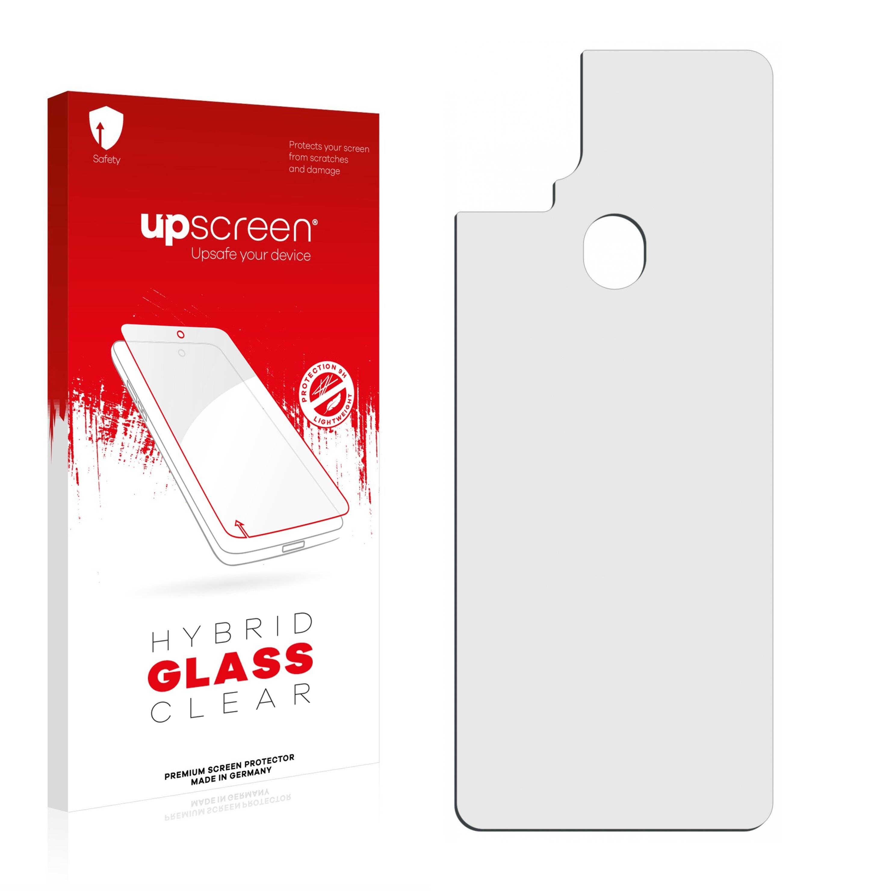 upscreen Hybrid Glass Clear Premium Schutzglas Folie für ZTE Axon 11 SE