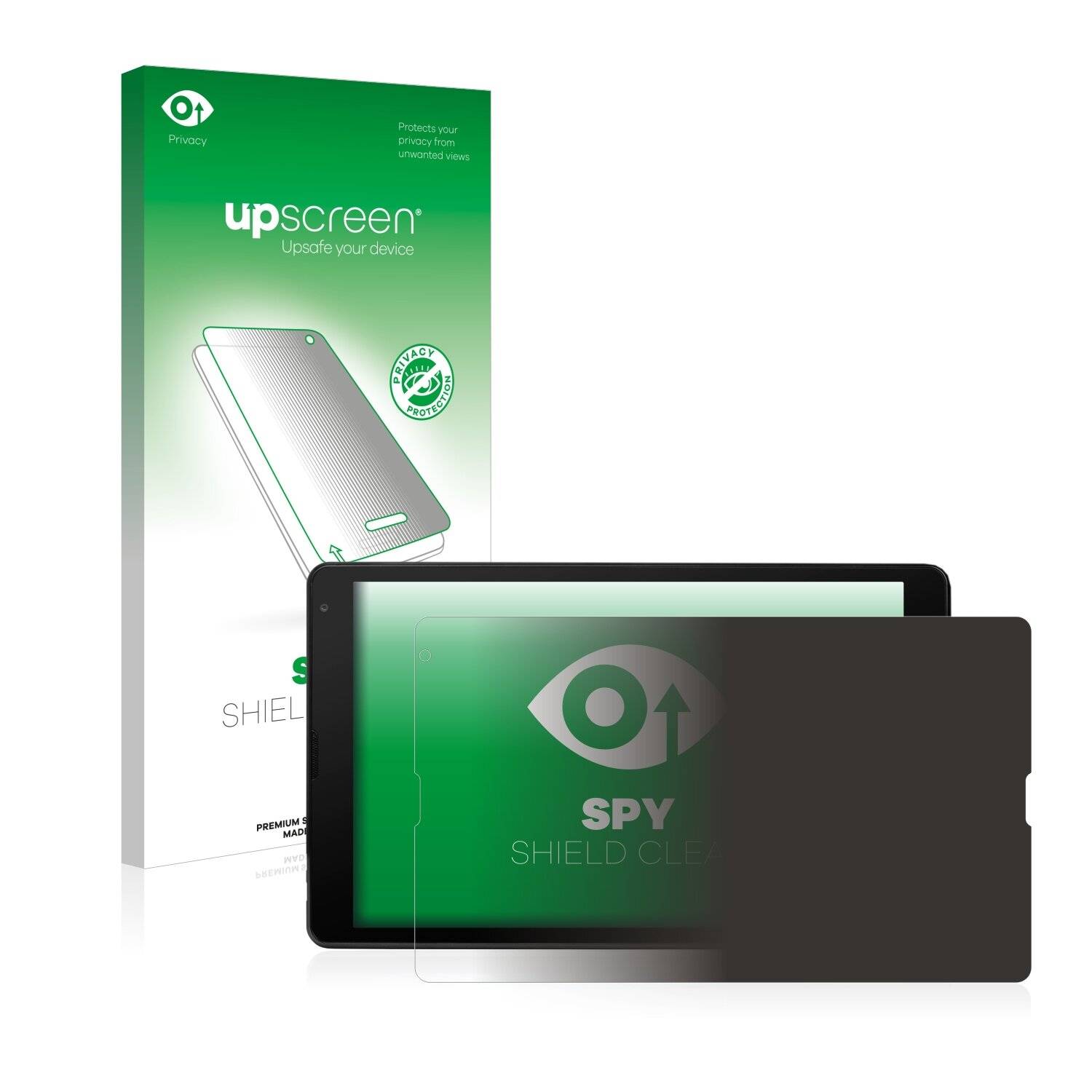 upscreen Spy Shield Clear Premium Blickschutzfolie für Medion Lifetab