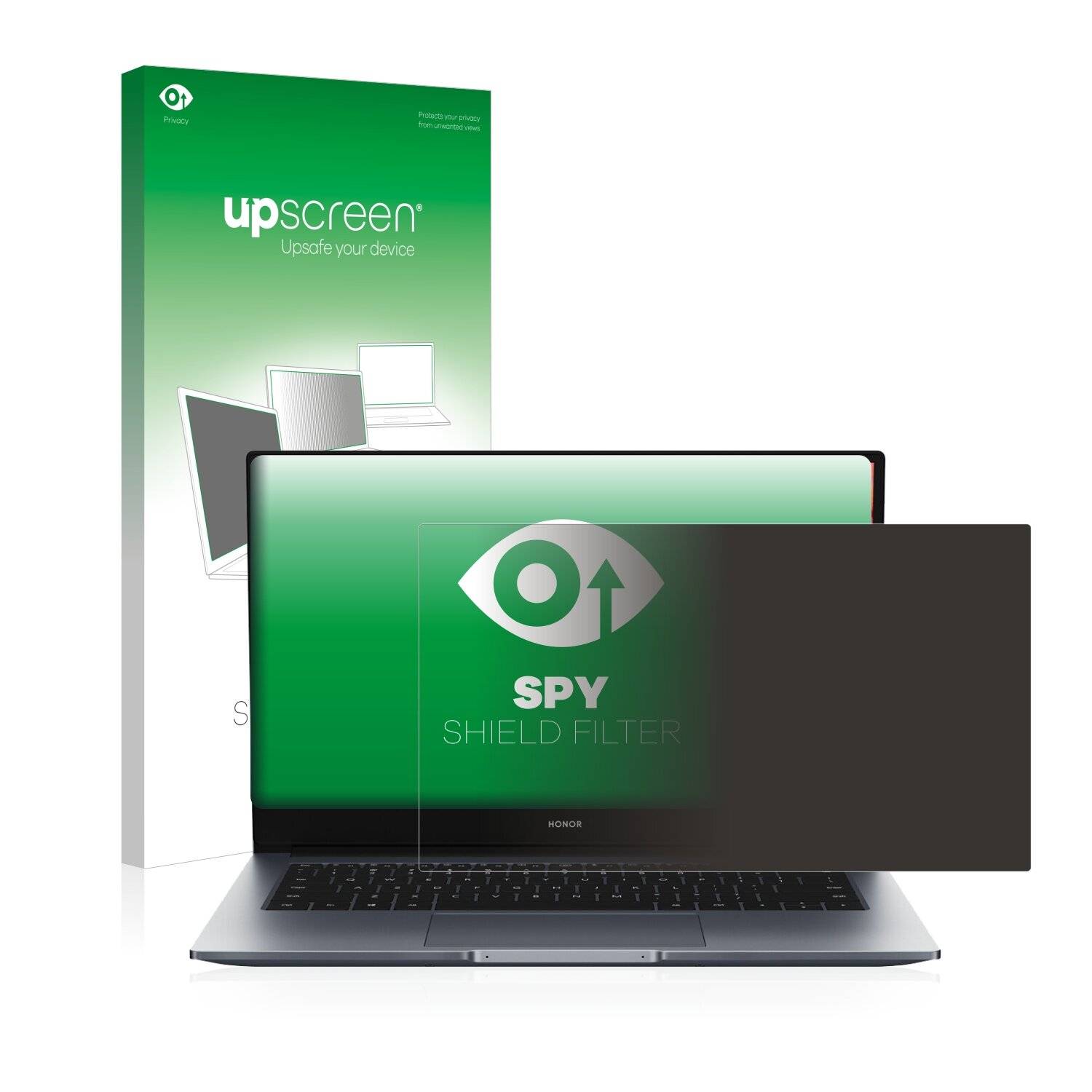 upscreen Spy Shield Filter Premium Blickschutzfilter für Honor MagicBook