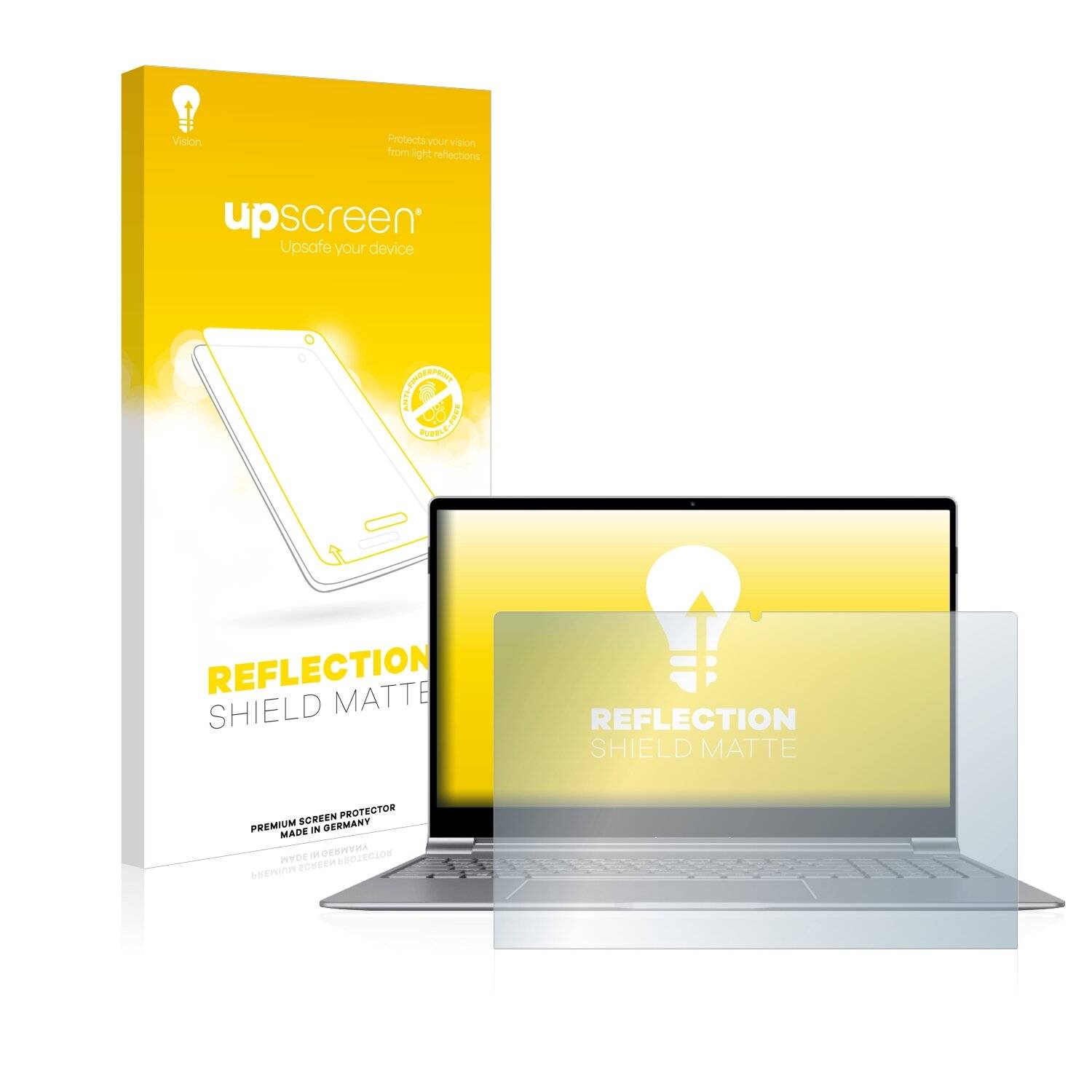 upscreen Reflection Shield Matte Premium Displayschutzfolie für TrekStor Primebook