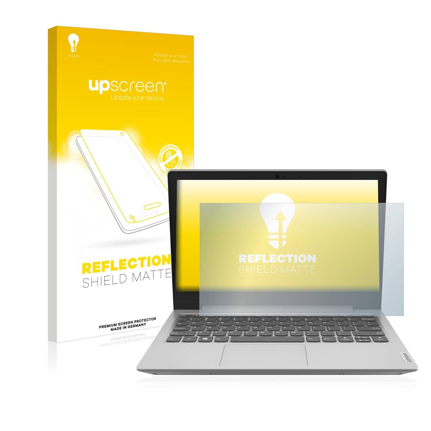 upscreen Reflection Shield Matte Premium Displayschutzfolie für Lenovo IdeaPad Slim 1