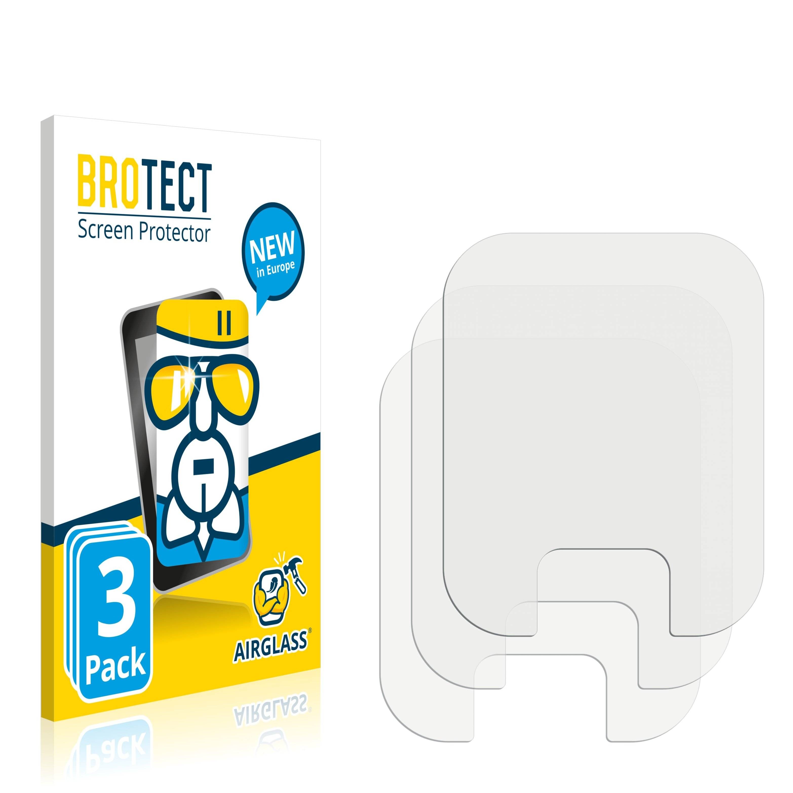 3x BROTECT AirGlass Schutzglas Folie für Xiaomi Redmi 10X Pro 5G (NUR