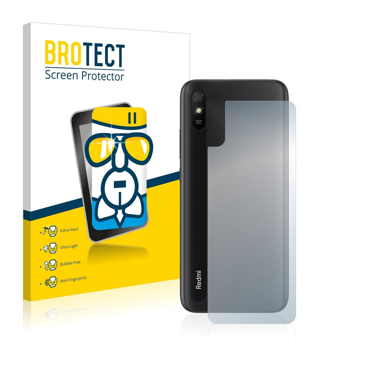 BROTECT AirGlass Schutzglas Folie für Xiaomi Redmi 9A
