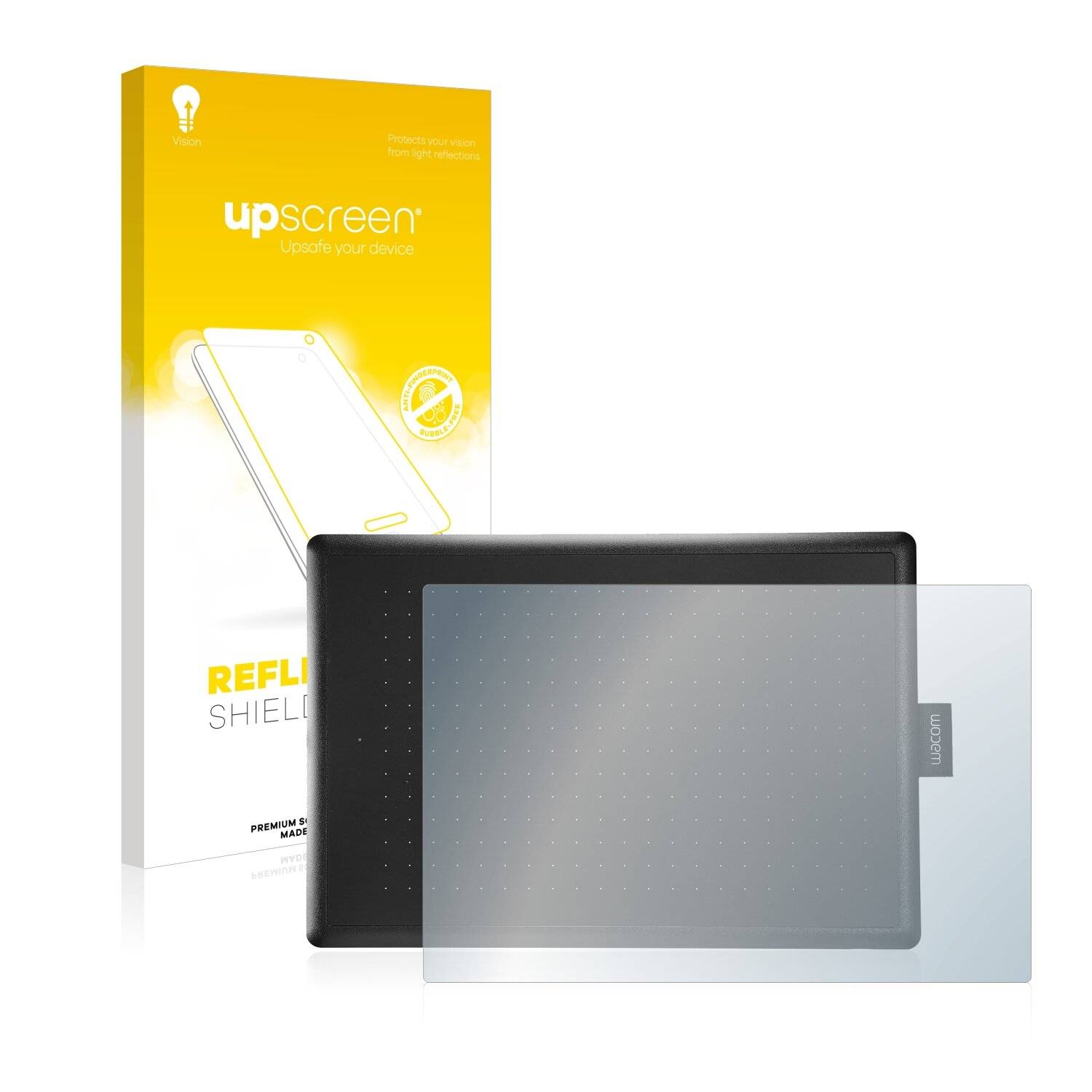 upscreen Reflection Shield Matte Premium Displayschutzfolie für Wacom One