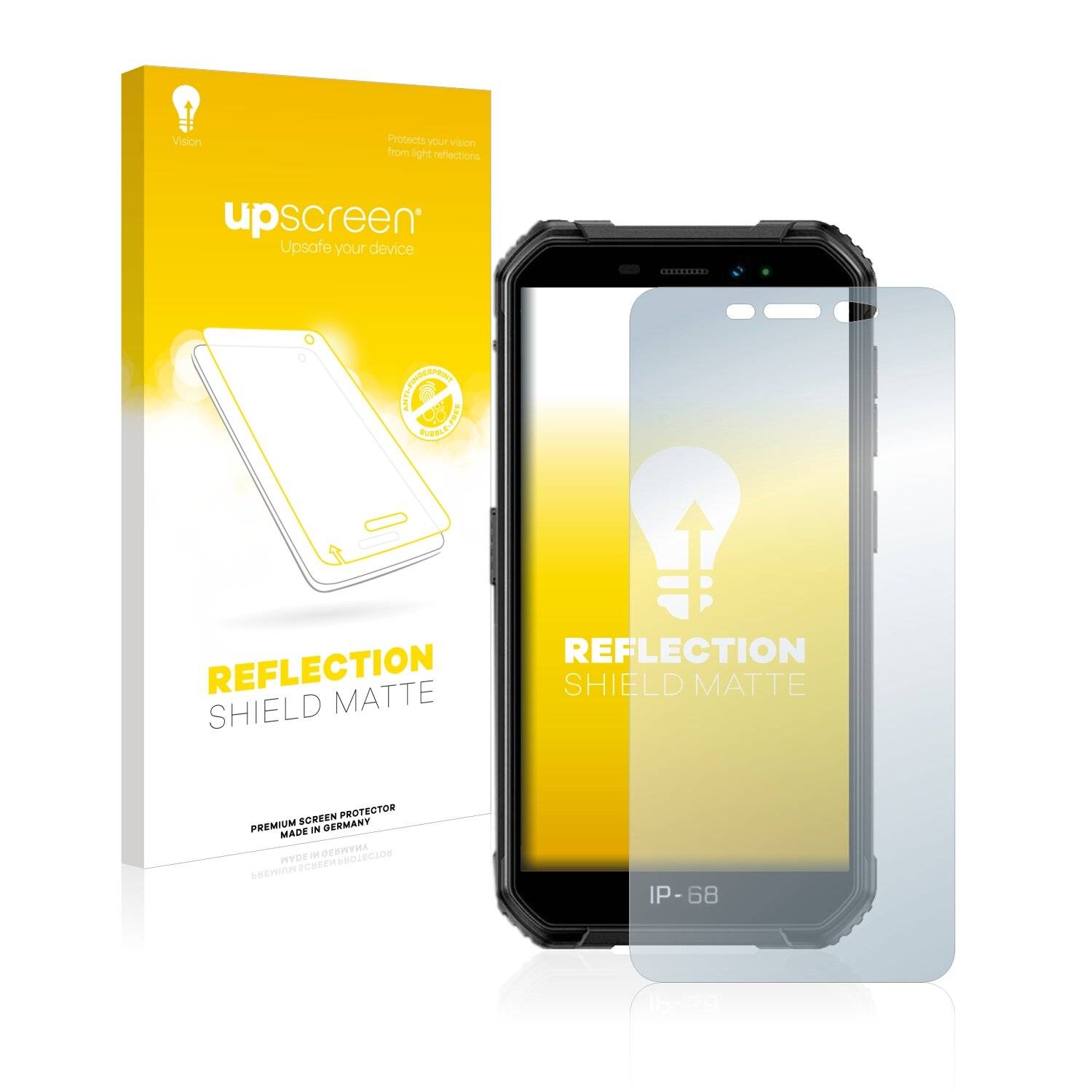 upscreen Reflection Shield Matte Premium Displayschutzfolie für Ulefone Armor