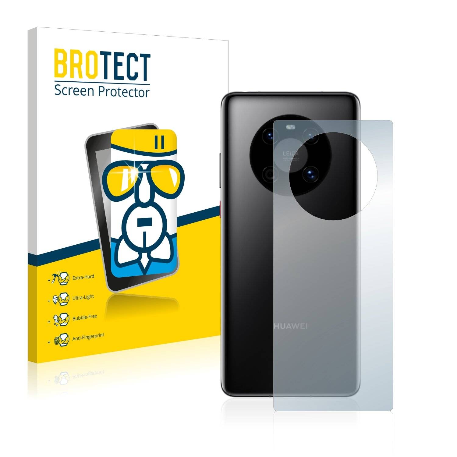 BROTECT AirGlass Schutzglas Folie für Huawei Mate 40 5G
