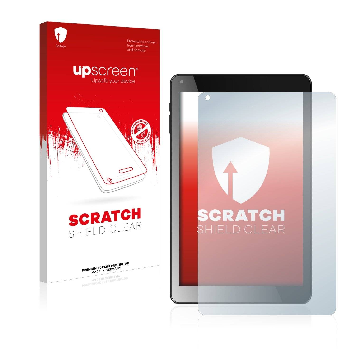 upscreen Scratch Shield Clear Premium Displayschutzfolie für Odys Maven X10 HD