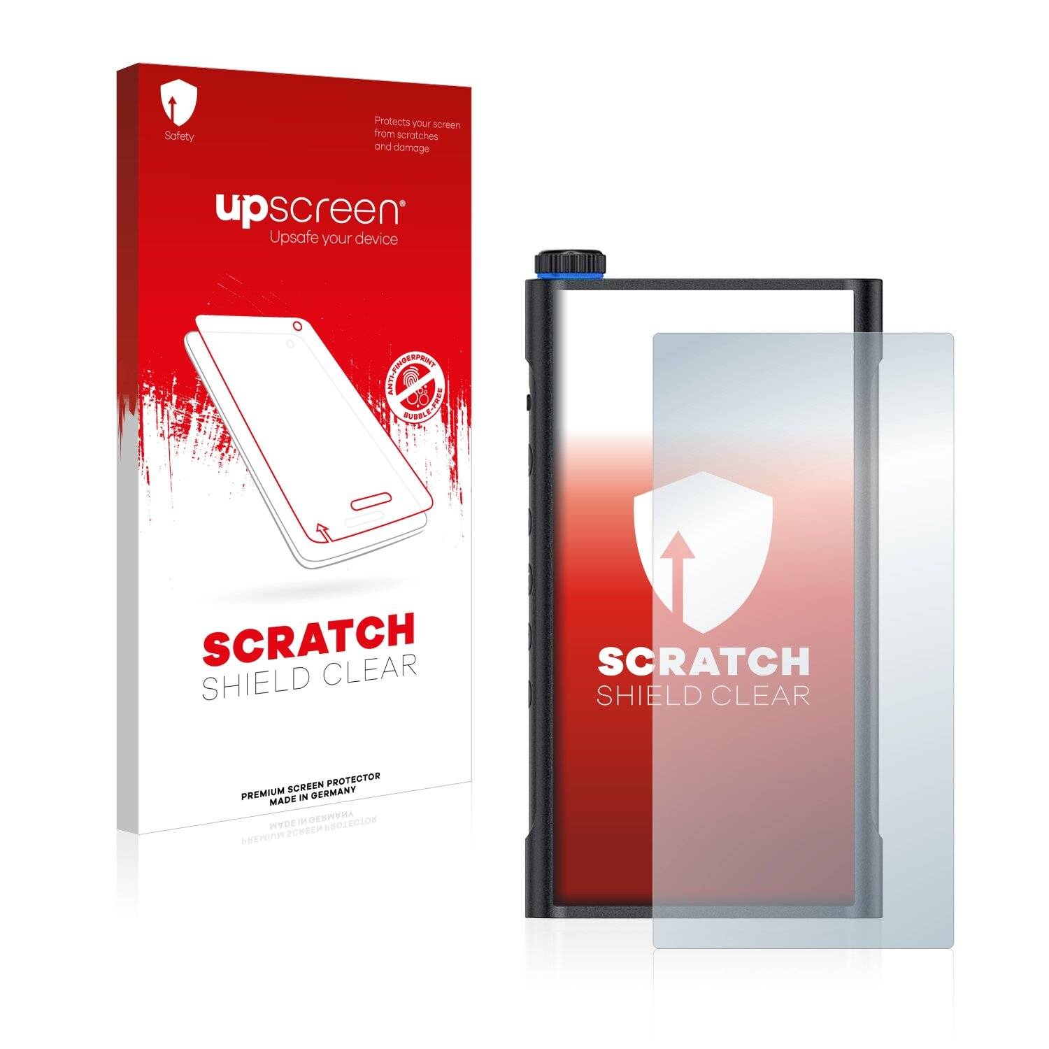 upscreen Scratch Shield Clear Premium Displayschutzfolie für FiiO