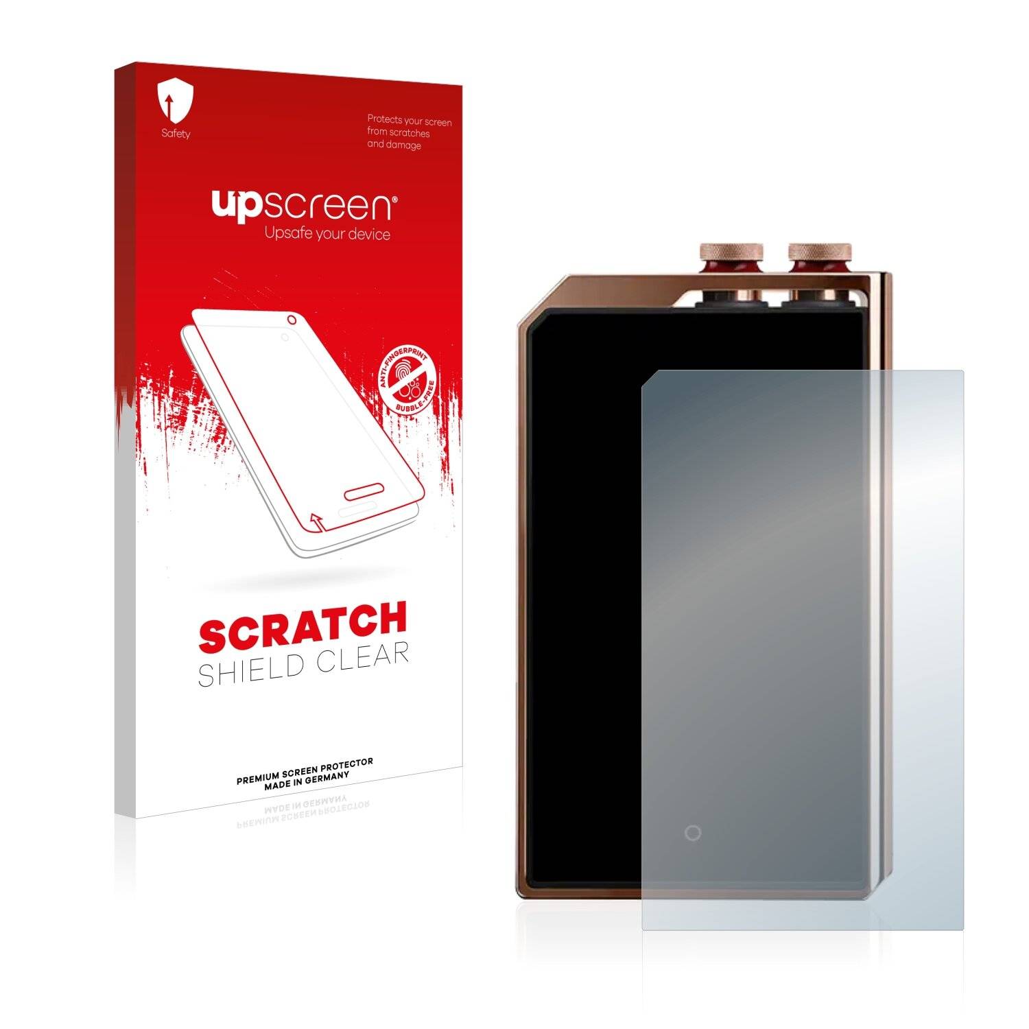 upscreen Scratch Shield Clear Premium Displayschutzfolie für Cowon Plenue