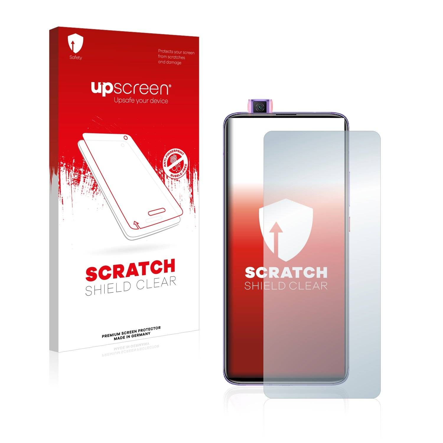 upscreen Scratch Shield Clear Premium Displayschutzfolie für Xiaomi Redmi K30 Pro