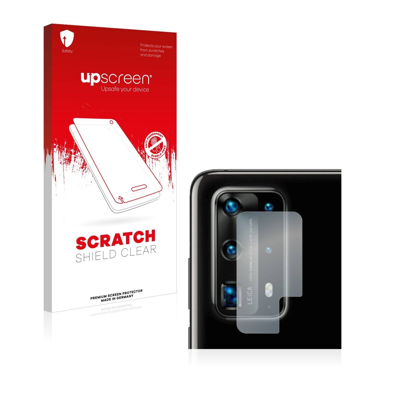 upscreen Scratch Shield Clear Premium Displayschutzfolie für Huawei P40 Pro Plus (NUR
