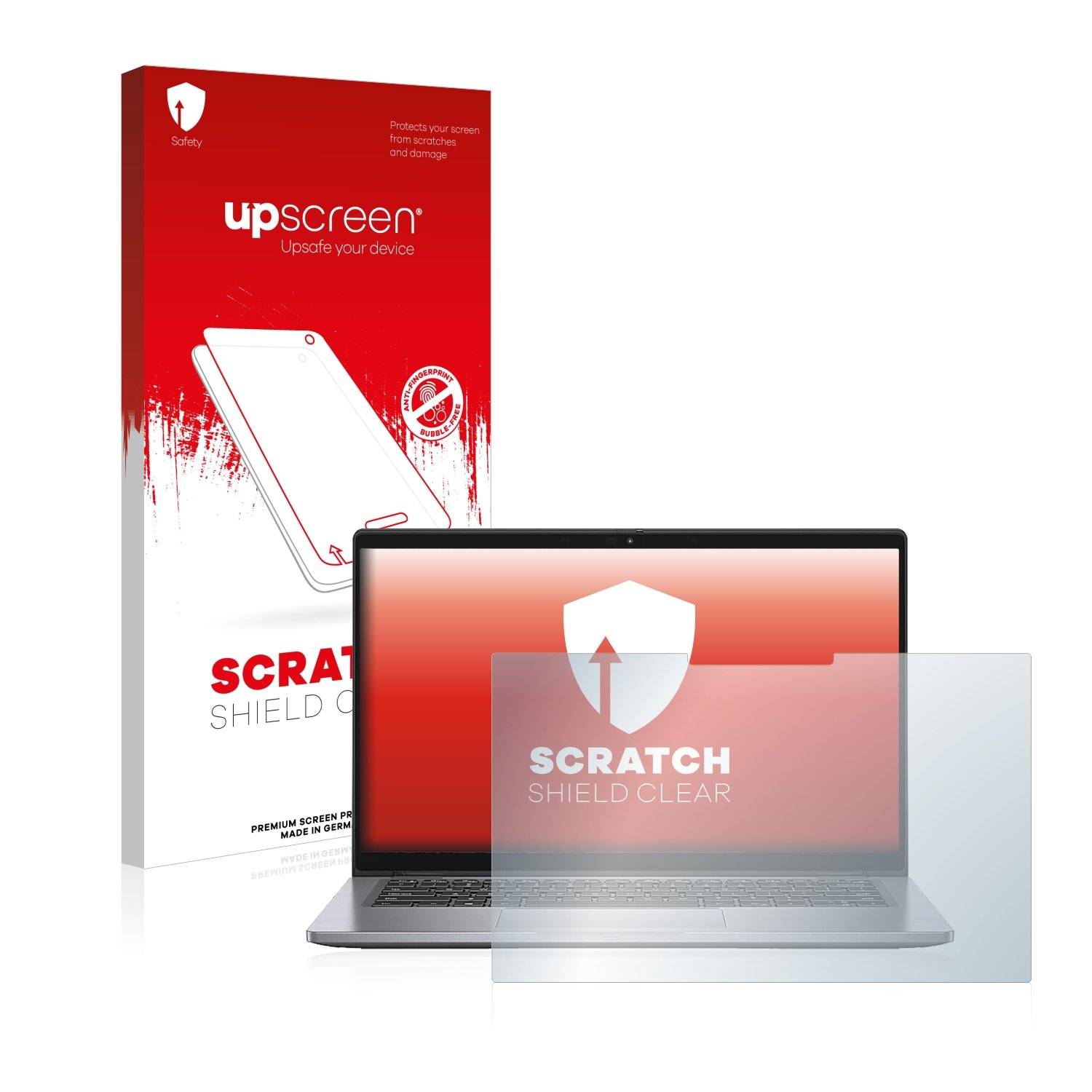 upscreen Scratch Shield Clear Premium Displayschutzfolie für Dell Latitude 7410
