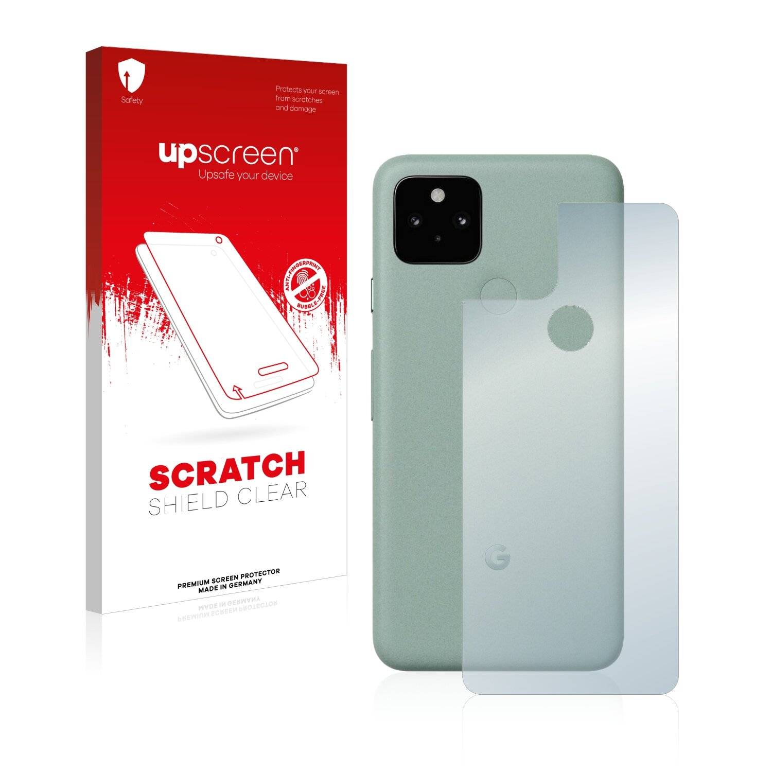 upscreen Scratch Shield Clear Premium Displayschutzfolie für Google Pixel 5