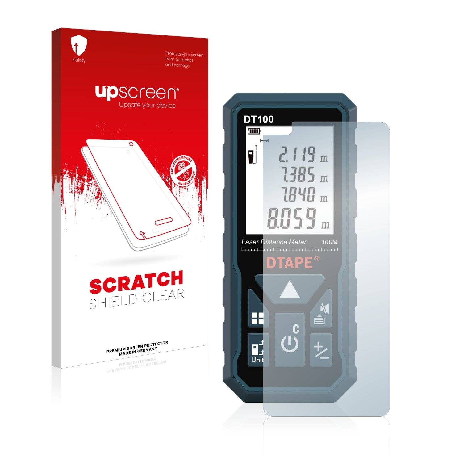upscreen Scratch Shield Clear Premium Displayschutzfolie für Oppo Reno 4