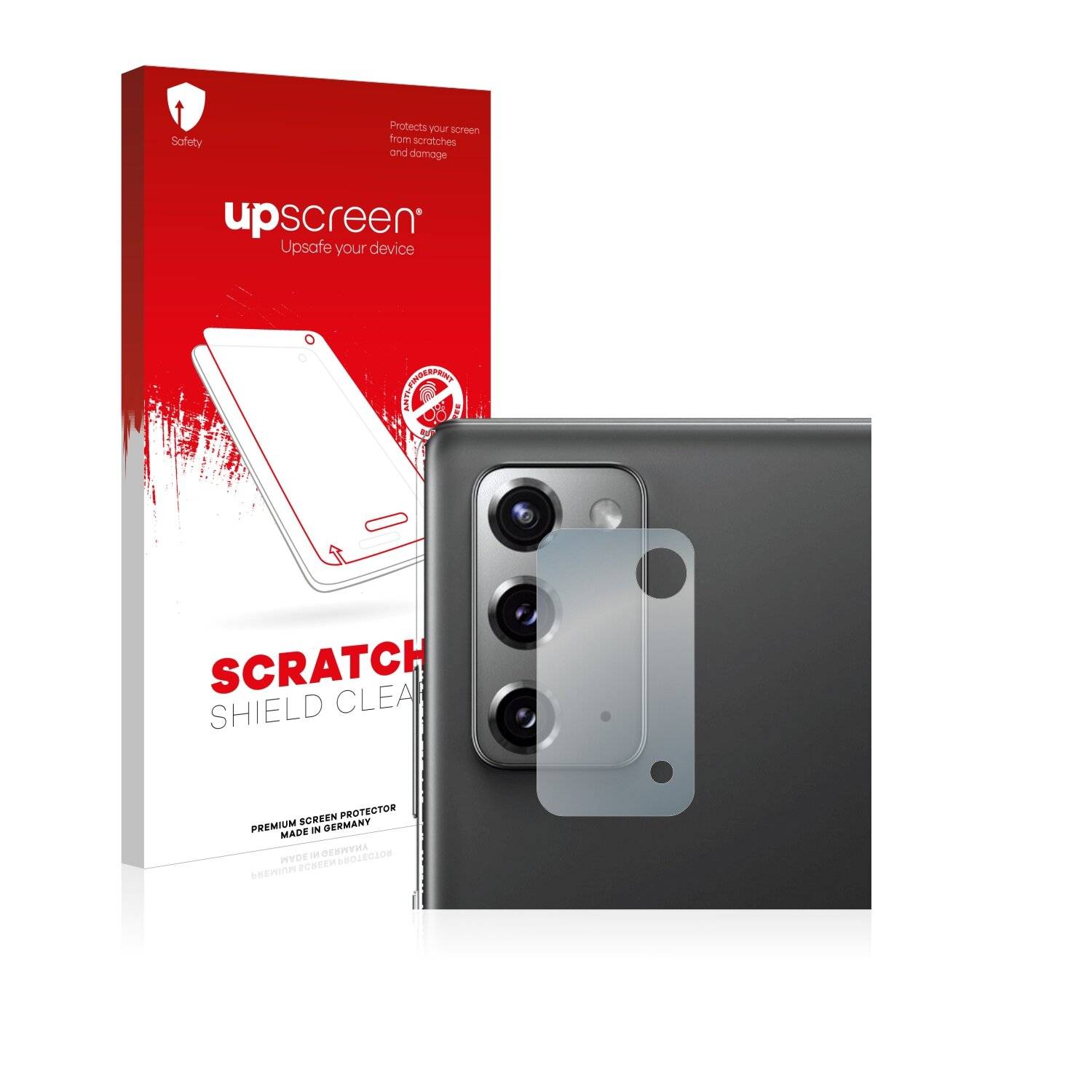 upscreen Scratch Shield Clear Premium Displayschutzfolie für Samsung Galaxy Note 20 5G (NUR