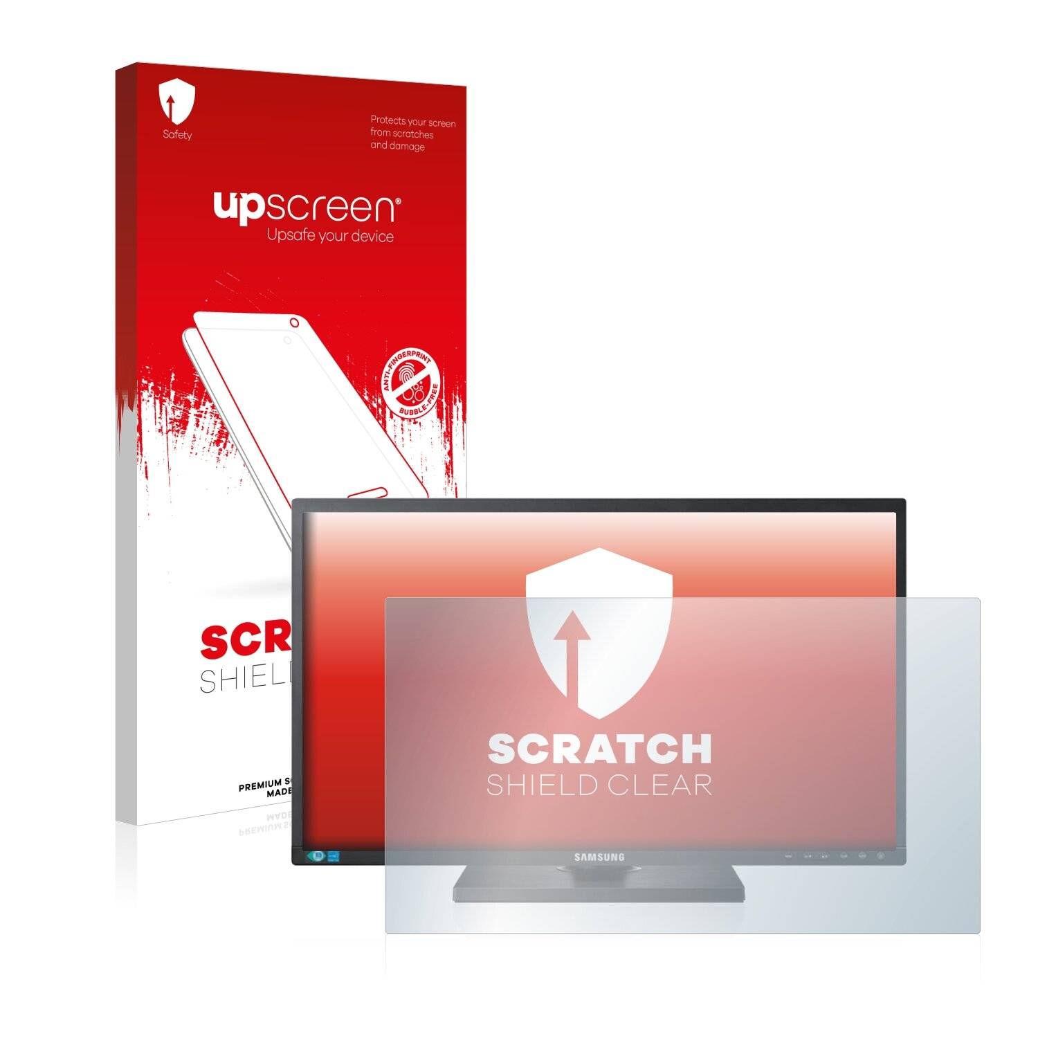 upscreen Scratch Shield Clear Premium Displayschutzfolie für Samsung