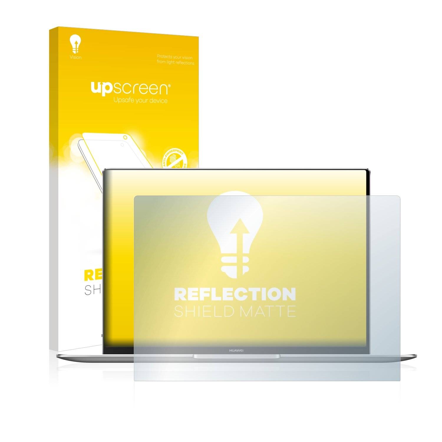 upscreen Reflection Shield Matte Premium Displayschutzfolie für Huawei MateBook X Pro