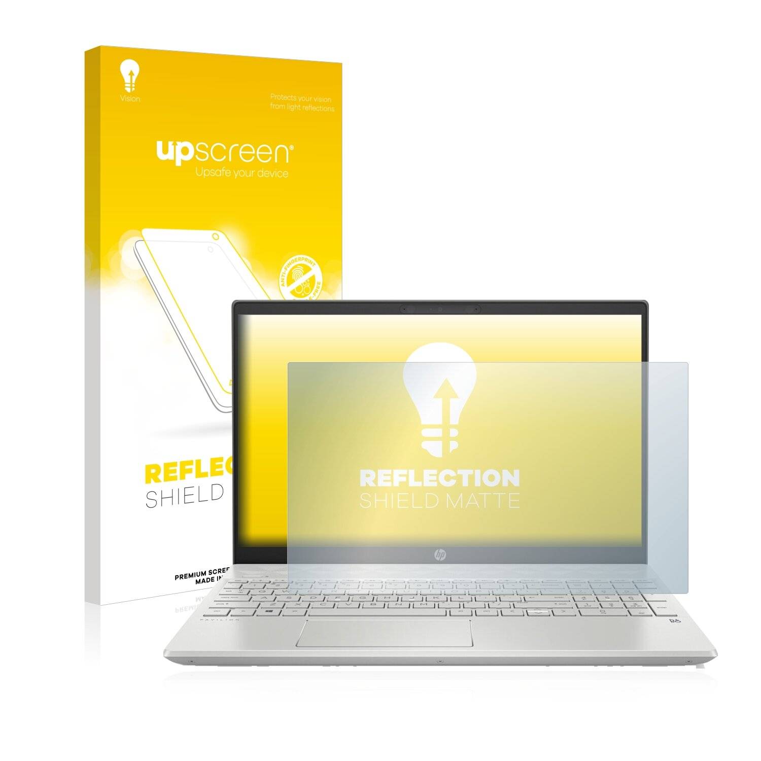 upscreen Reflection Shield Matte Premium Displayschutzfolie für HP Pavilion