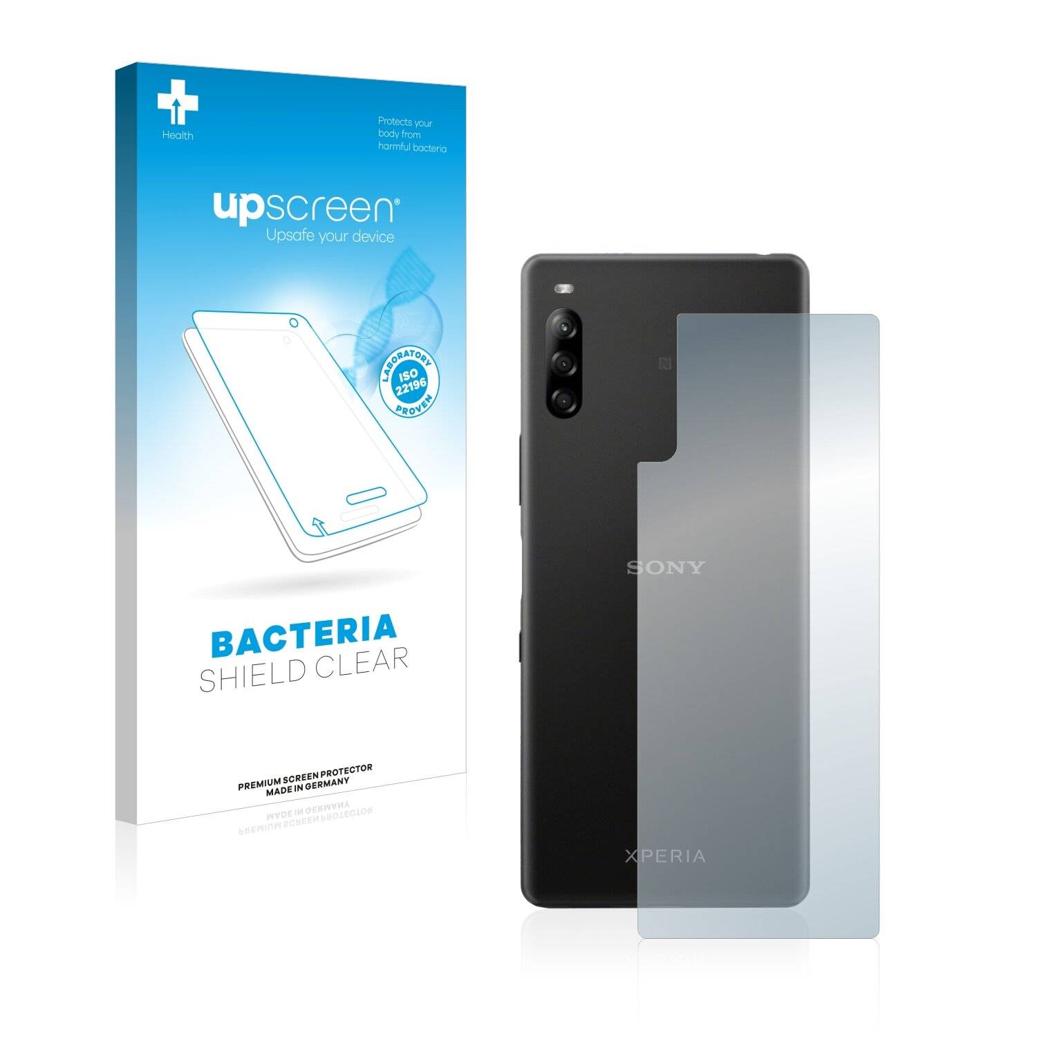 upscreen Bacteria Shield Clear Premium Antibakterielle Displayschutzfolie für Sony Xperia L4