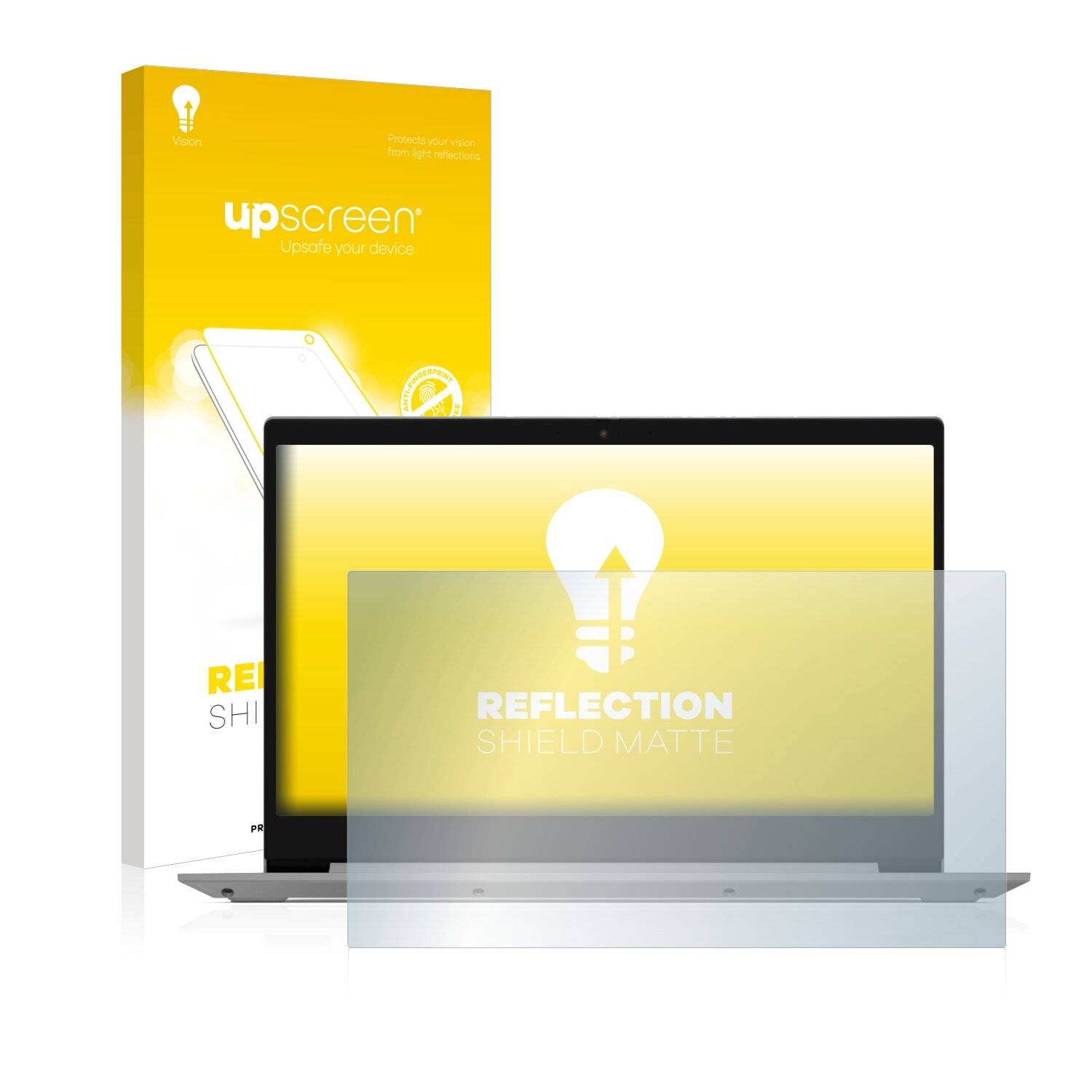upscreen Reflection Shield Matte Premium Displayschutzfolie für Lenovo IdeaPad 3