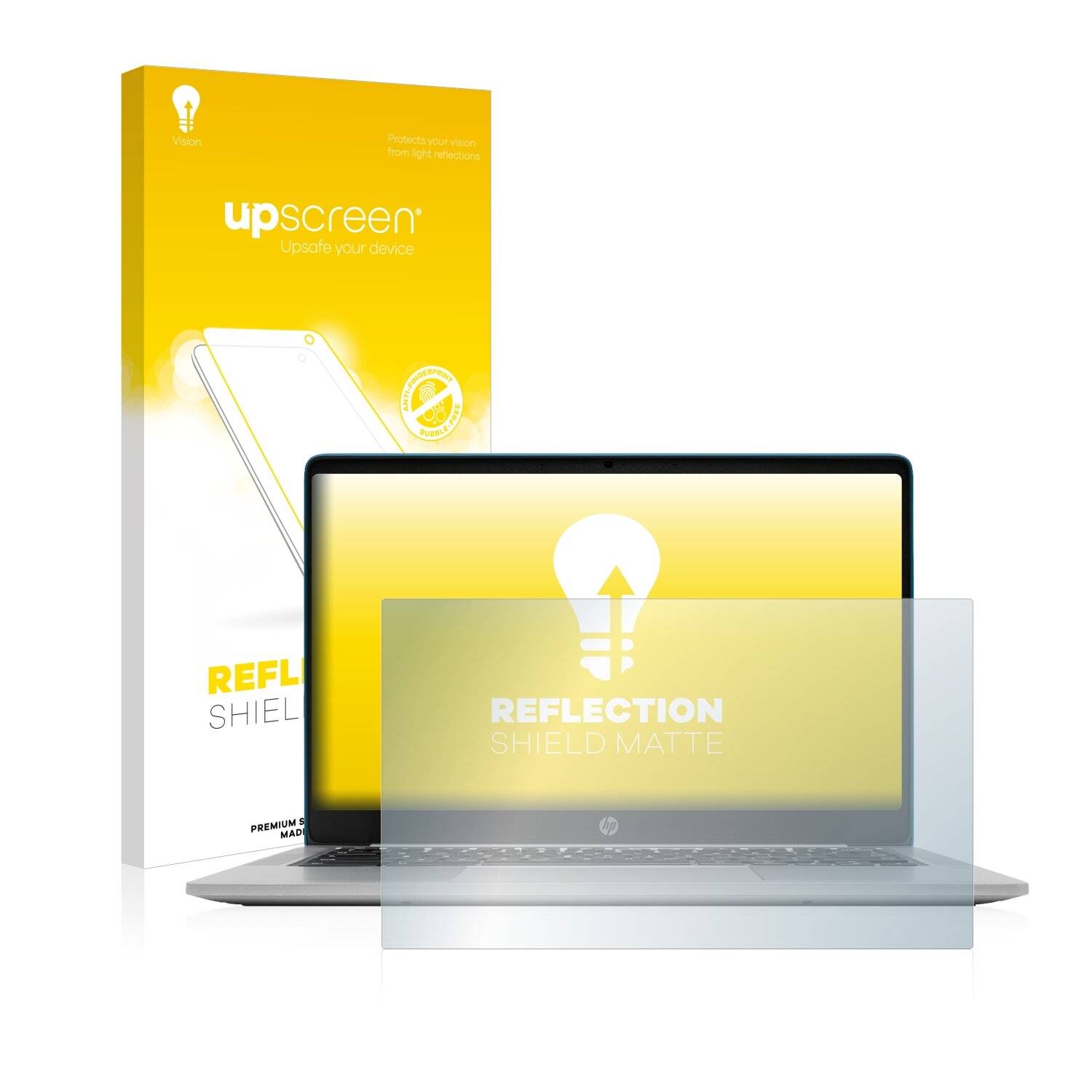 upscreen Reflection Shield Matte Premium Displayschutzfolie für HP Chromebook