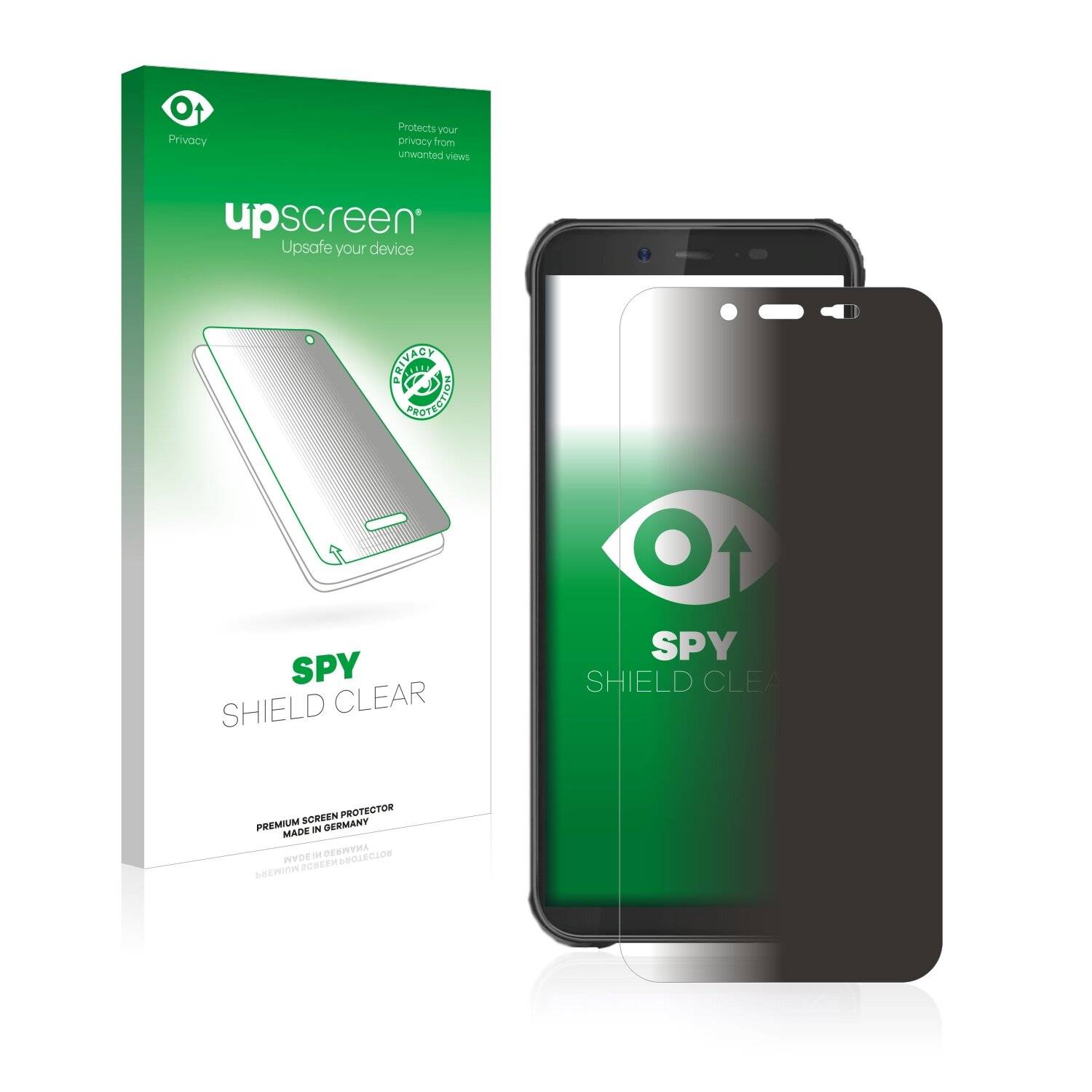 upscreen Spy Shield Clear Premium Blickschutzfolie für Blackview BV5500