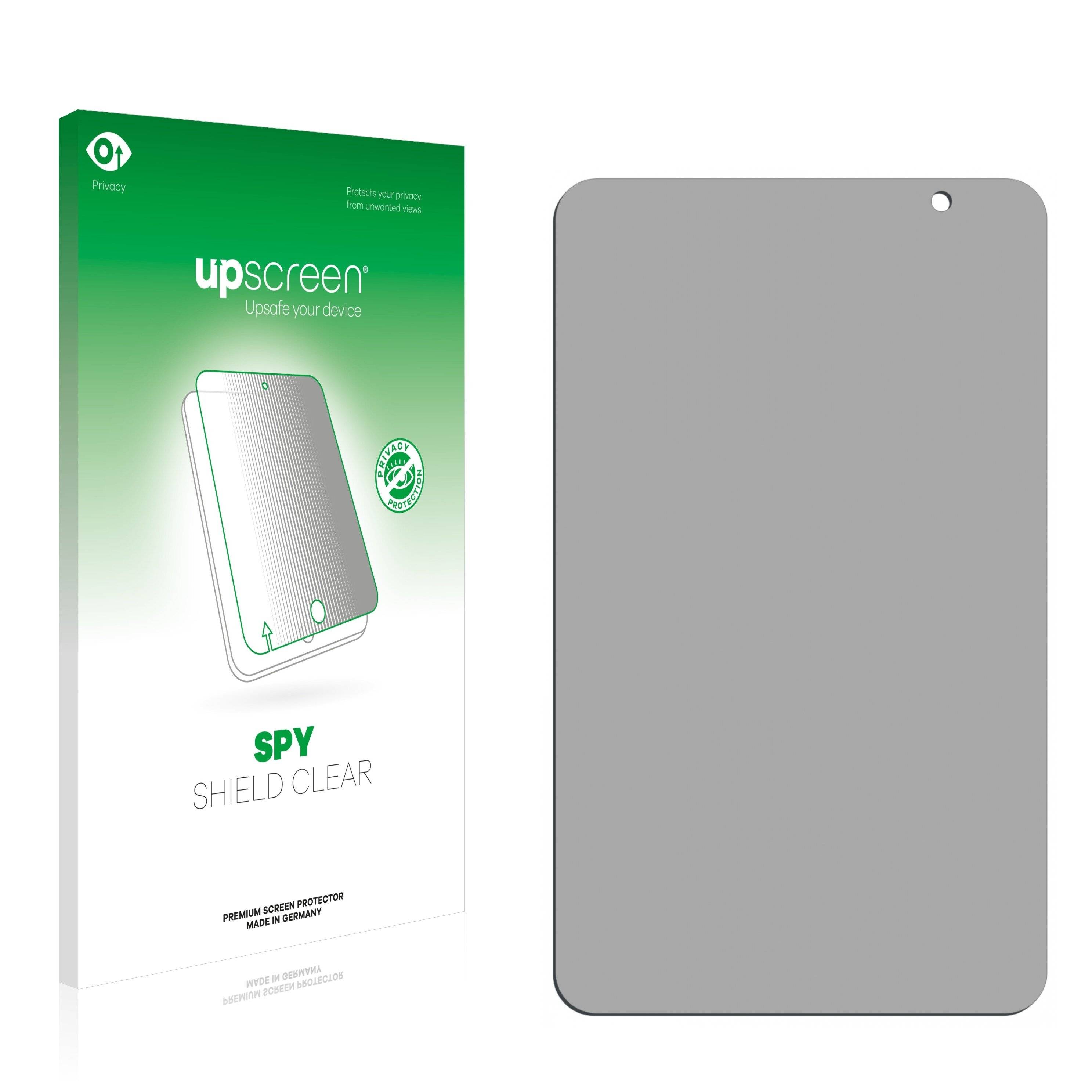 upscreen Spy Shield Clear Premium Blickschutzfolie für Vankyo MatrixPad