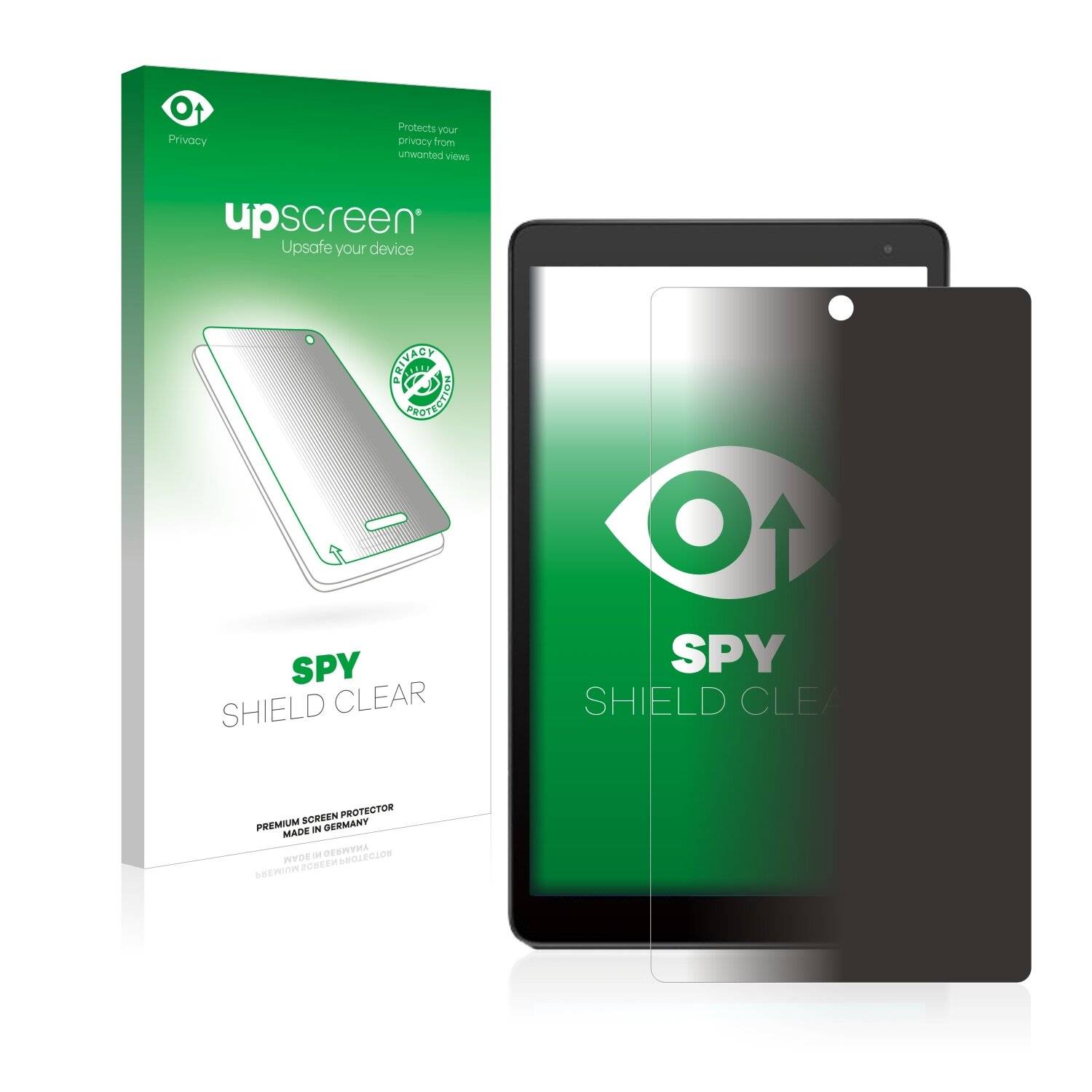 upscreen Spy Shield Clear Premium Blickschutzfolie für Alcatel Pixi