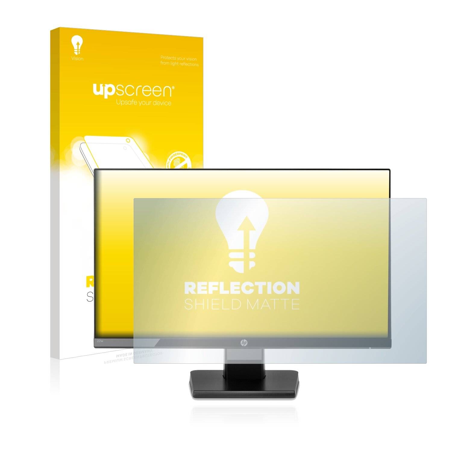 upscreen Reflection Shield Matte Premium Displayschutzfolie für HP