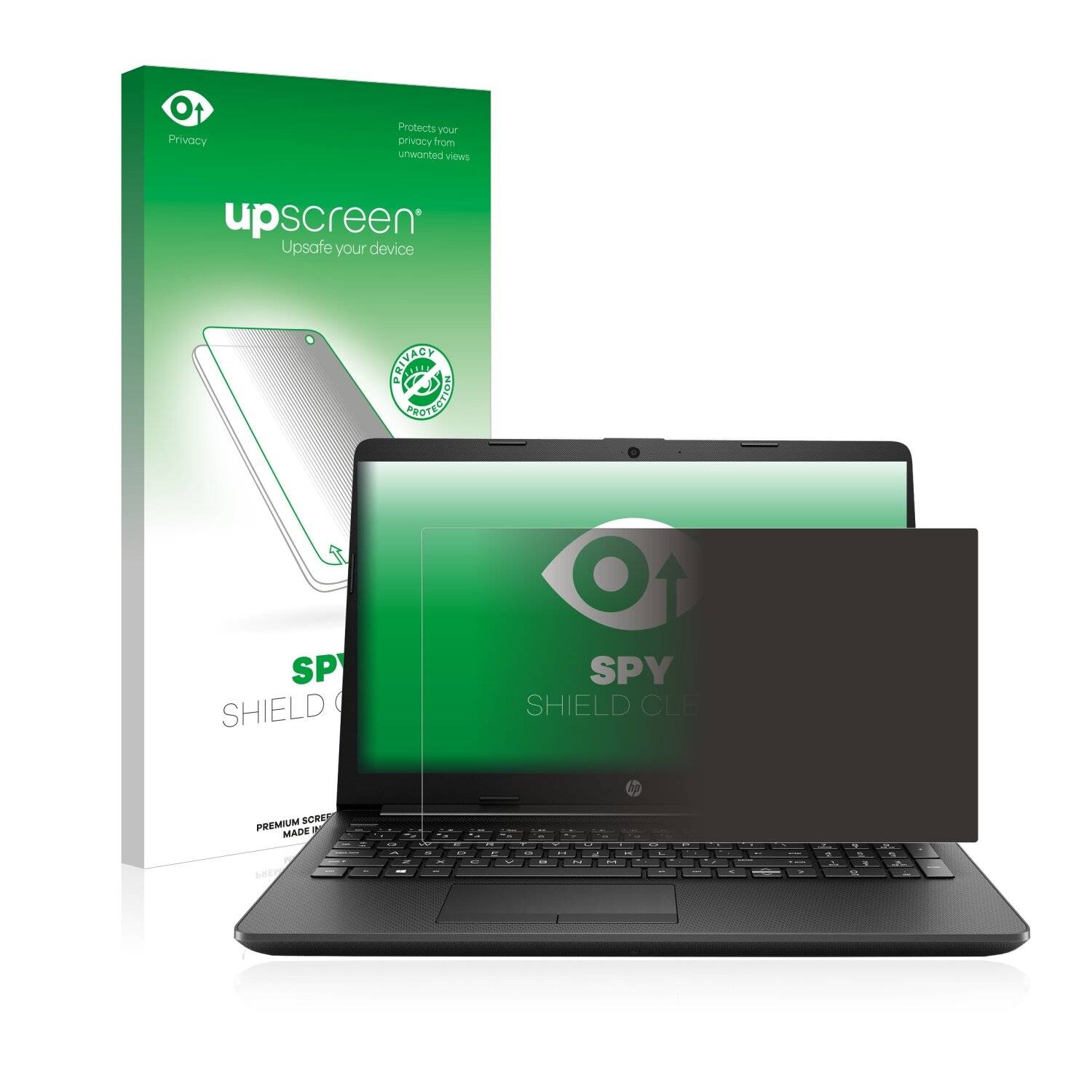 upscreen Spy Shield Clear Premium Blickschutzfolie für HP