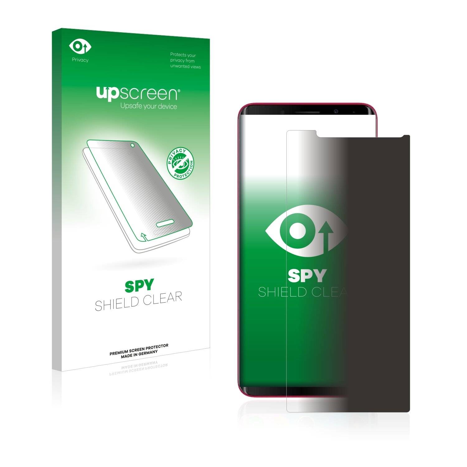 upscreen Spy Shield Clear Premium Blickschutzfolie für Elephone