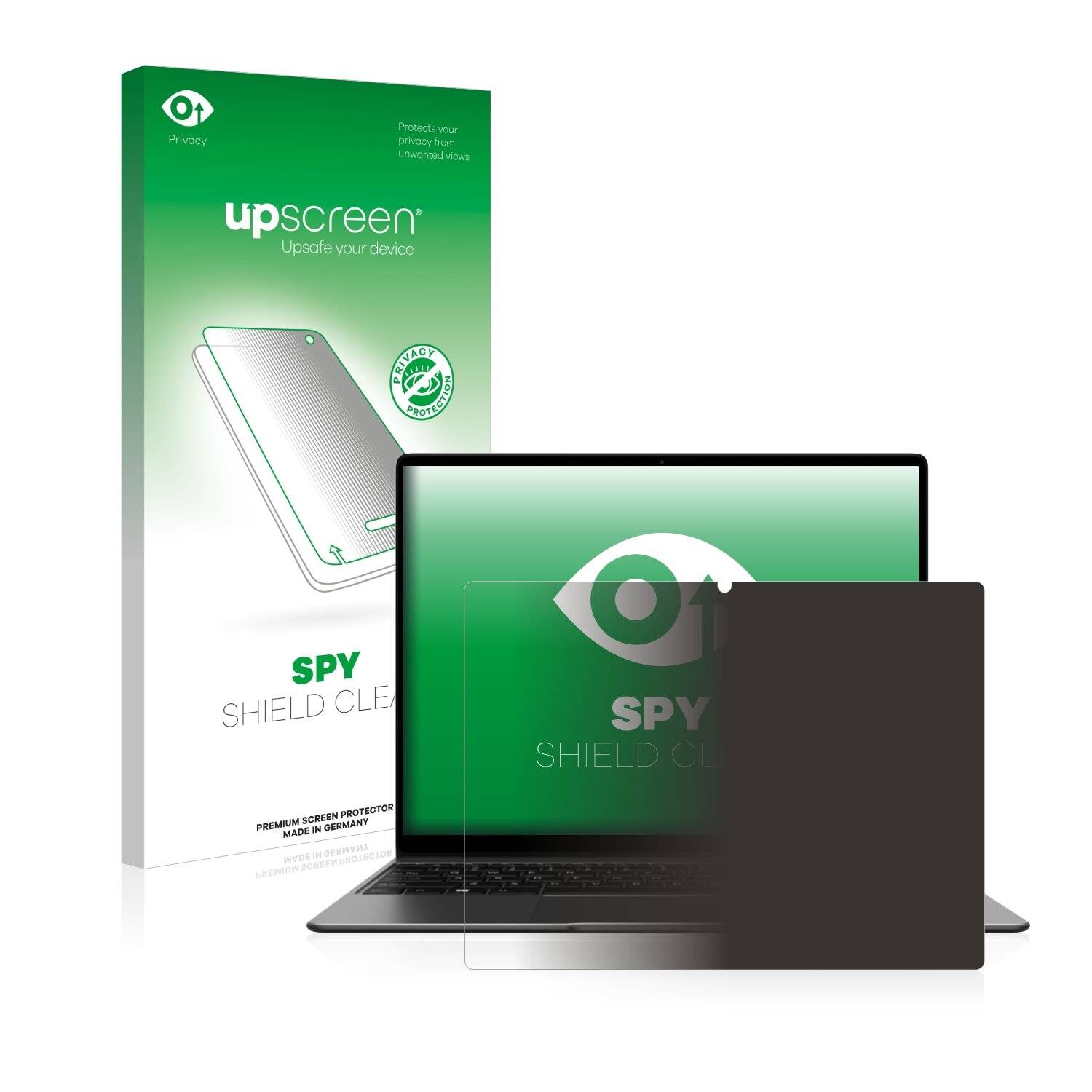 upscreen Spy Shield Clear Premium Blickschutzfolie für Chuwi CoreBook