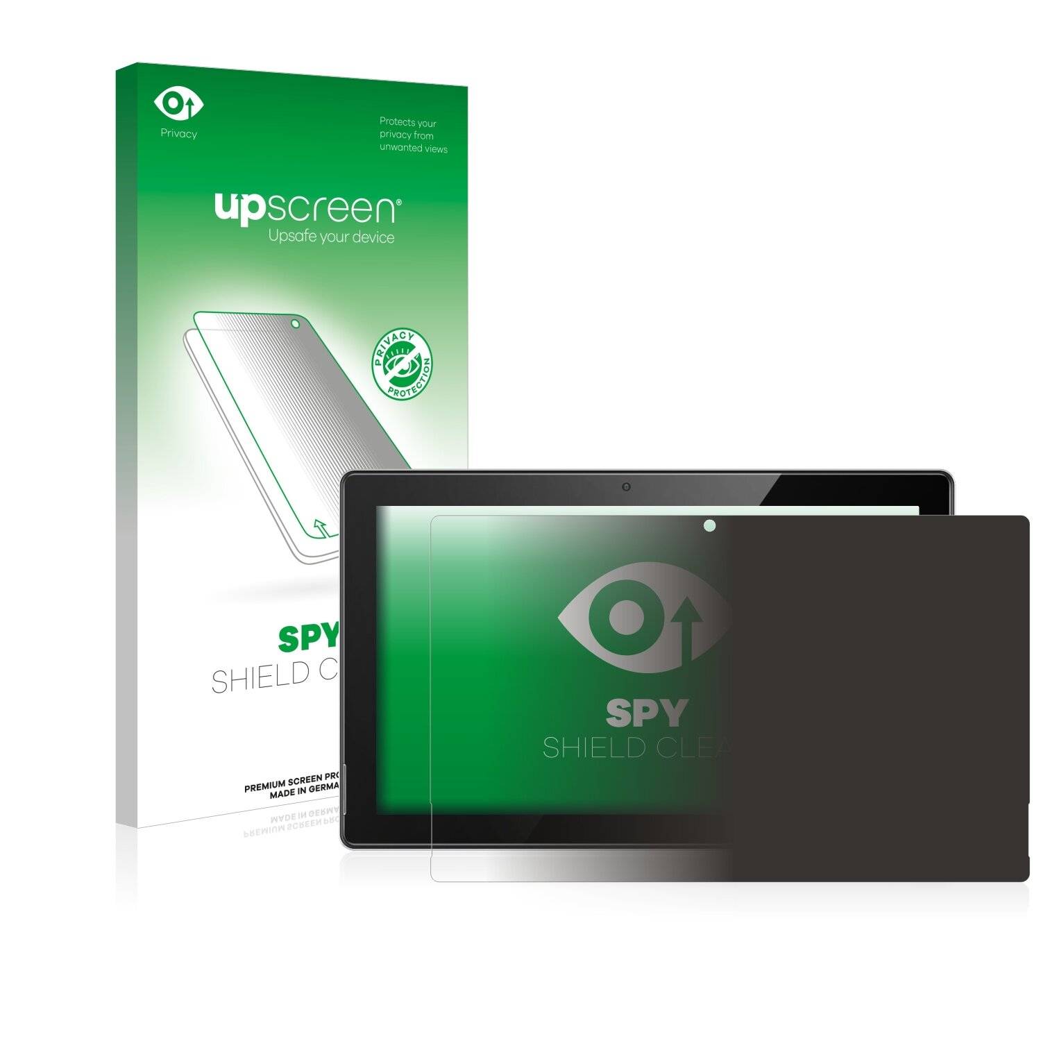 upscreen Spy Shield Clear Premium Blickschutzfolie für Jumper Ezpad 6