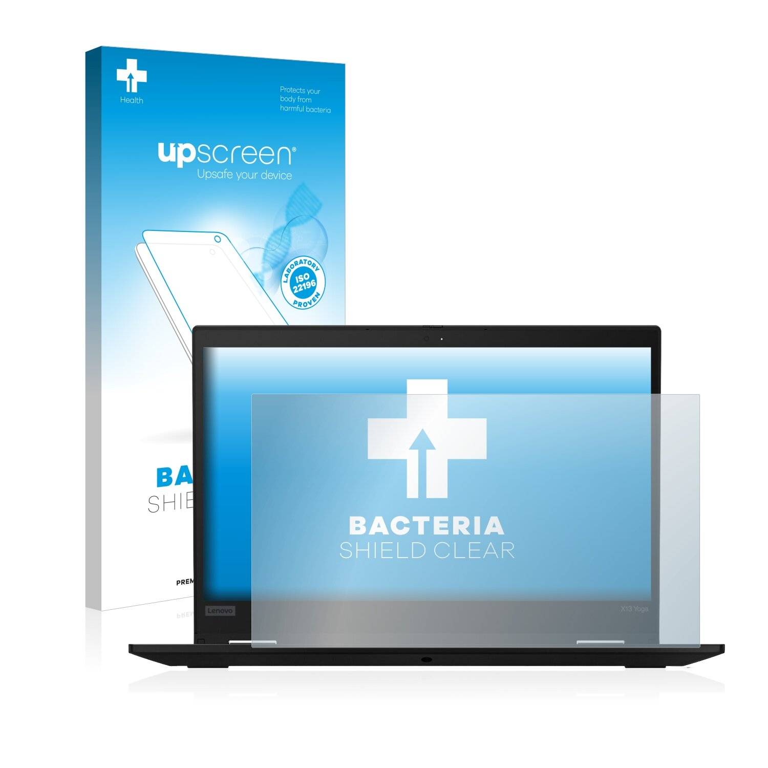 upscreen Bacteria Shield Clear Premium Antibakterielle Displayschutzfolie für Lenovo