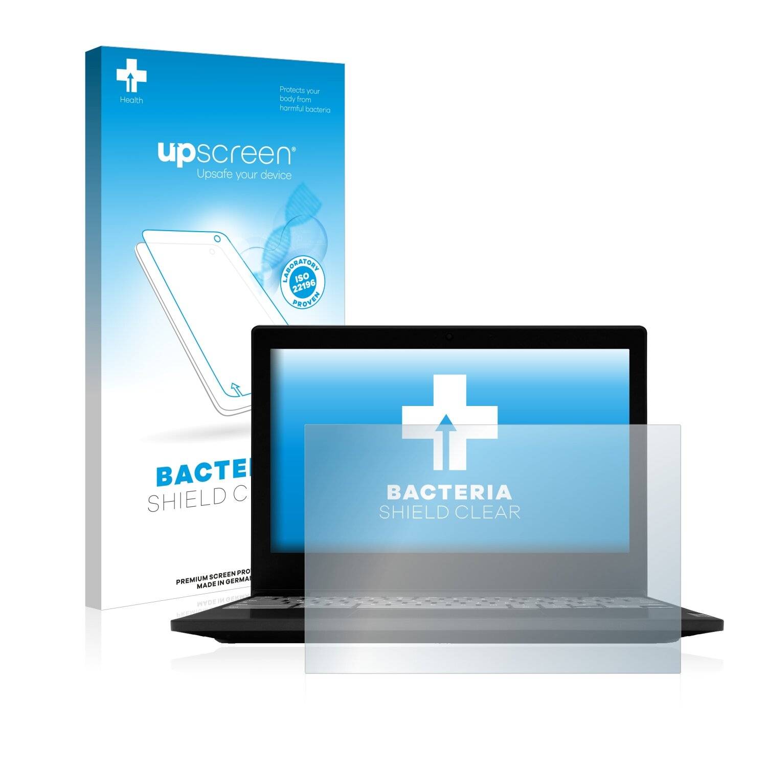 upscreen Bacteria Shield Clear Premium Antibakterielle Displayschutzfolie für Lenovo